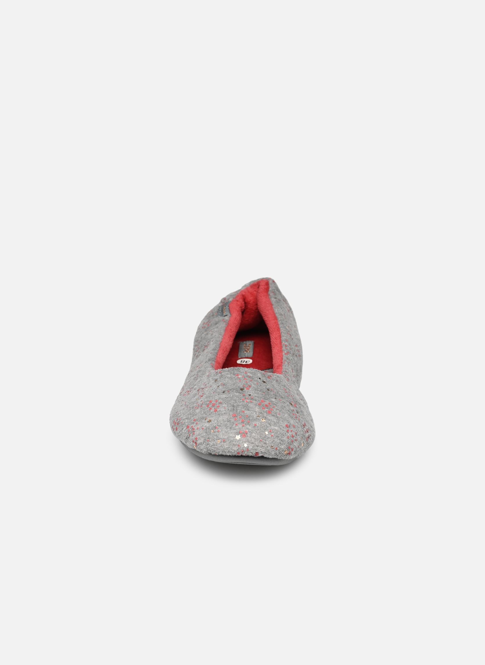 Pantoffels D Parole dames grijs Dim Pantoffels D Parole dames grijs Gris/Rose Fonce
