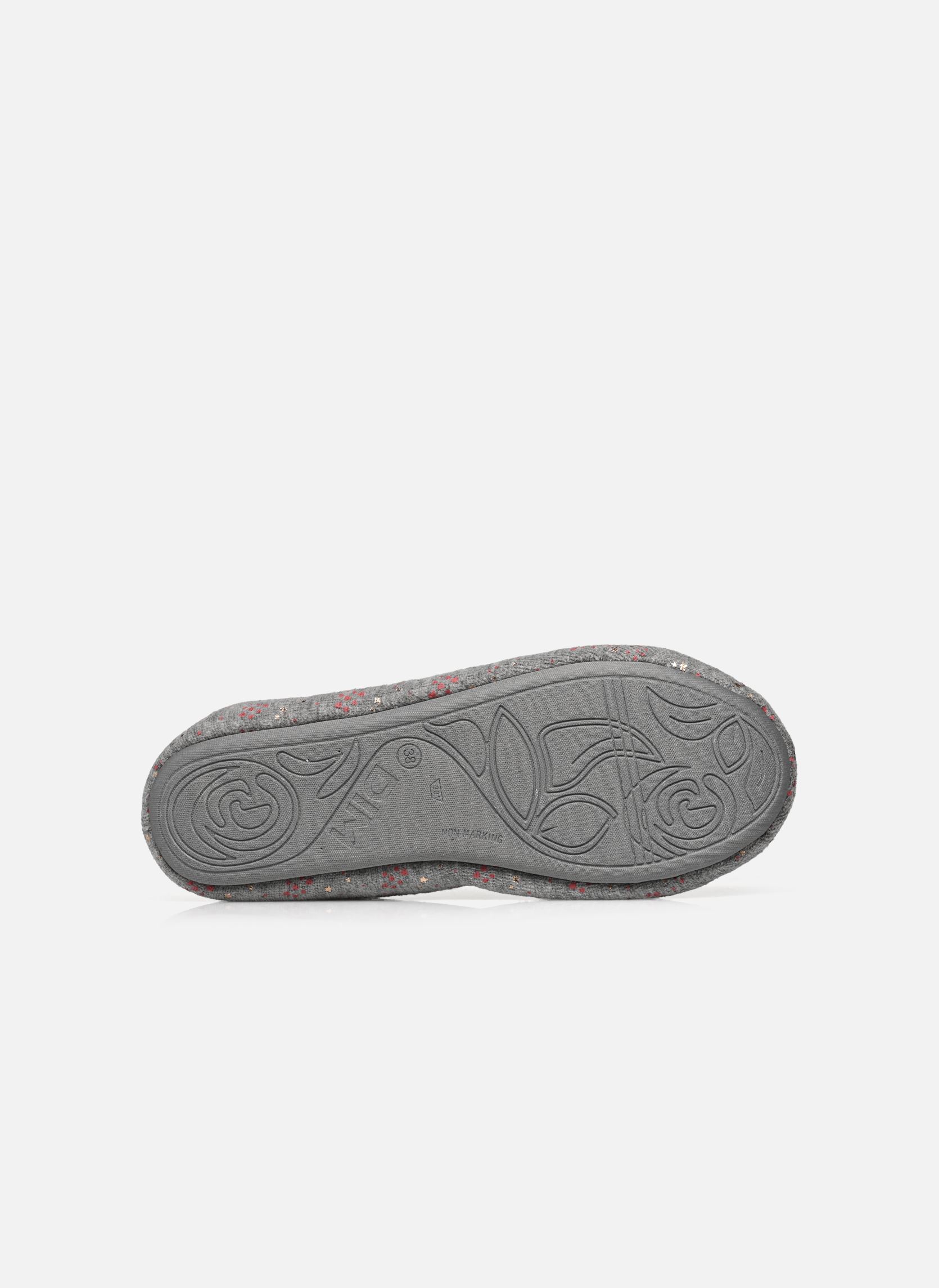 Pantoffels D Parole dames grijs Dim Pantoffels D Parole dames grijs Gris/Rose Fonce