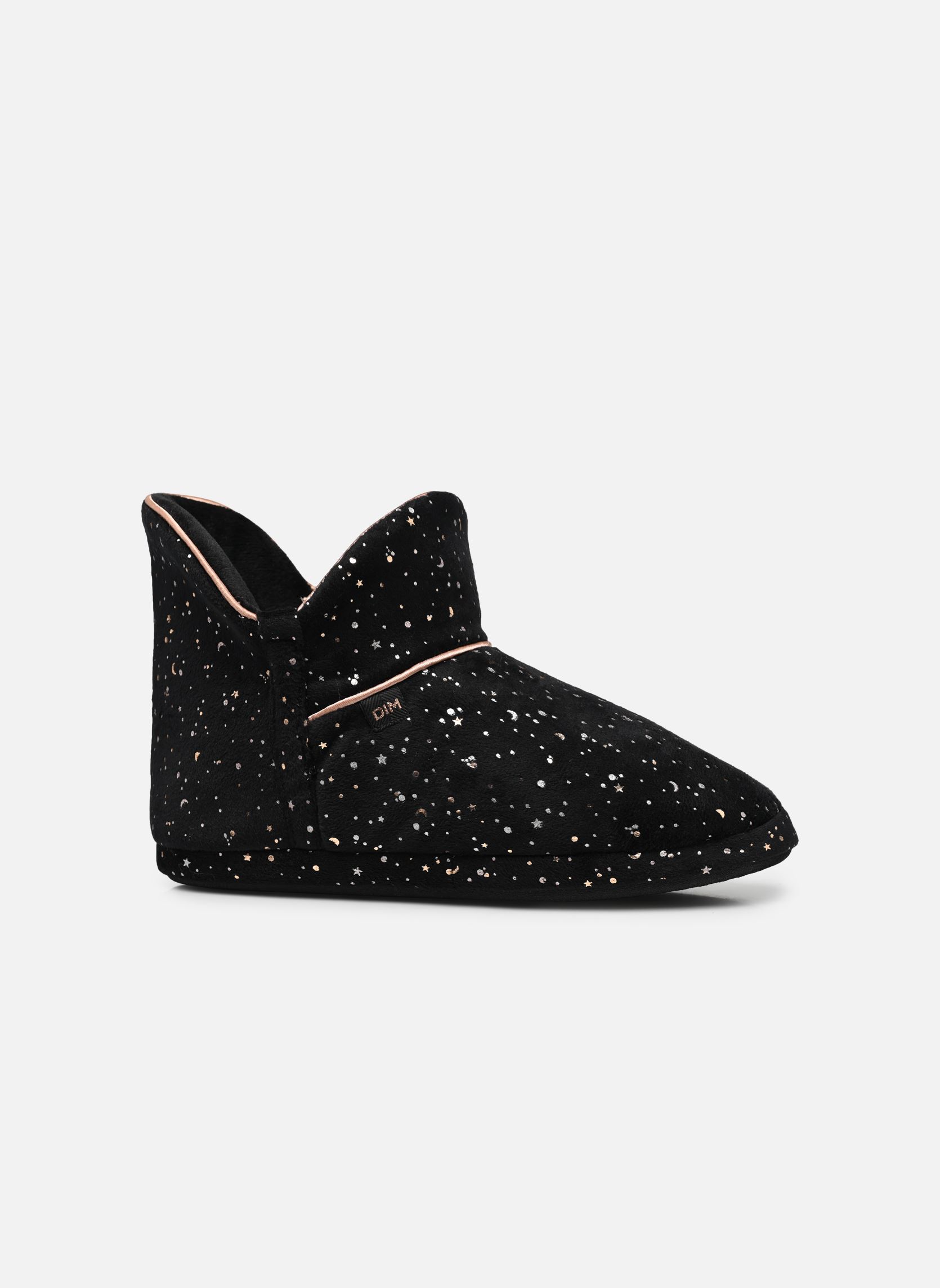 Hausschuhe D Percy damen schwarz Dim Hausschuhe D Percy damen schwarz Noir/Copper