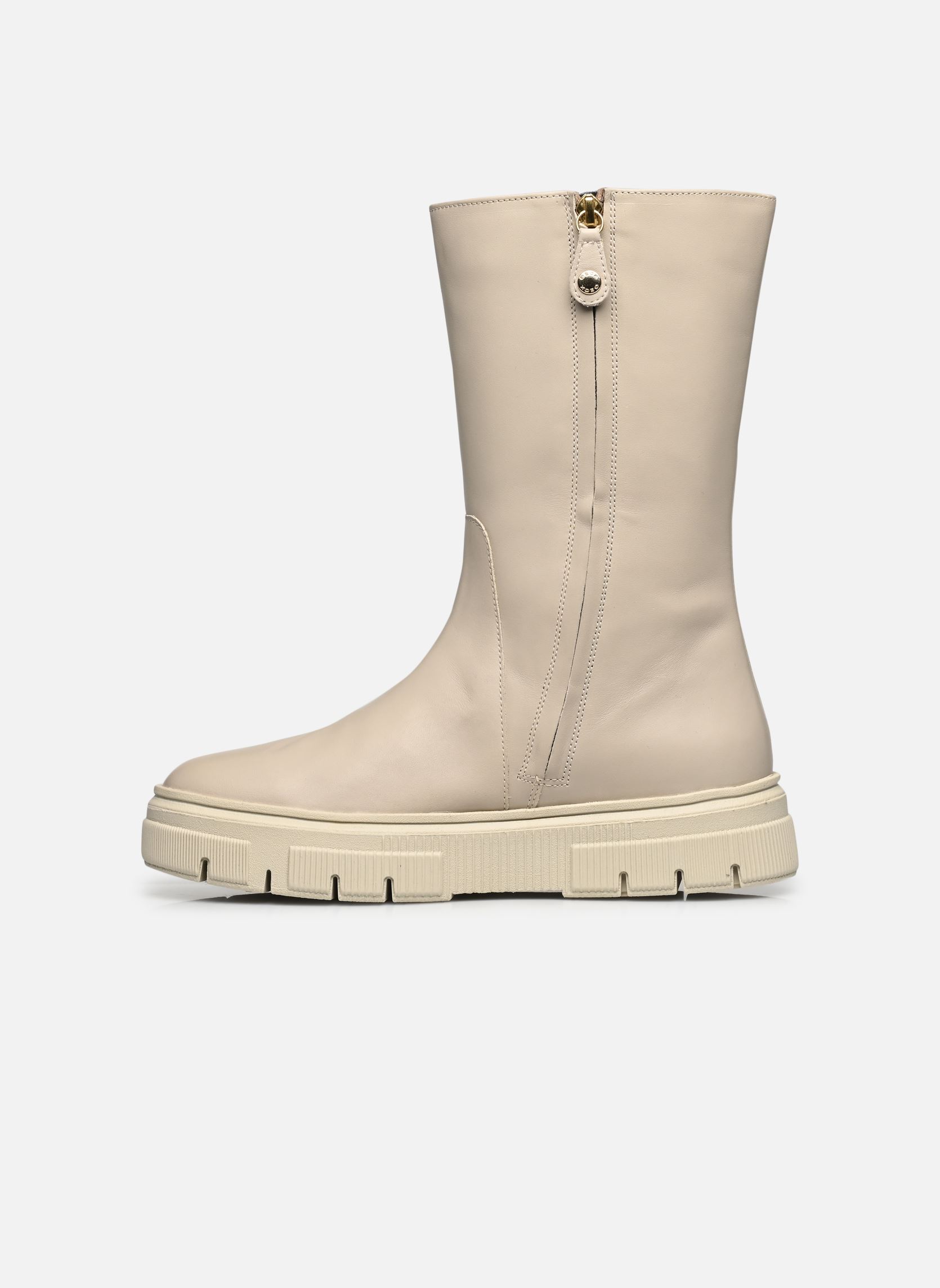 Niedrige Ankle Boots D ISOTTE D26TZF damen braun Geox Niedrige Ankle Boots D ISOTTE D26TZF damen braun Taupe Pâle