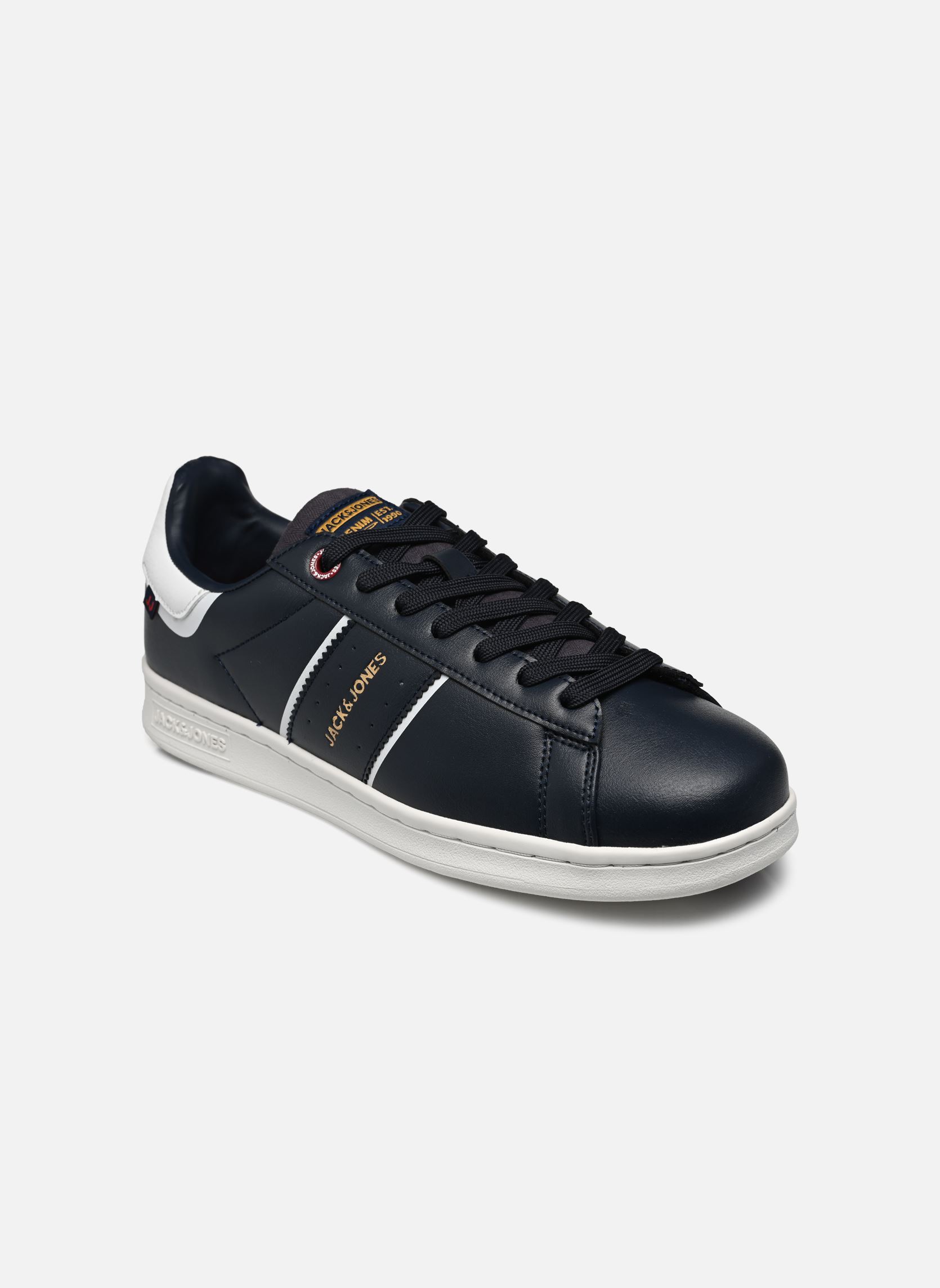 Baskets basses JFWGUARDIAN PU SNEAKER homme bleu Jack & Jones Baskets basses JFWGUARDIAN PU SNEAKER homme bleu Navy Blazer