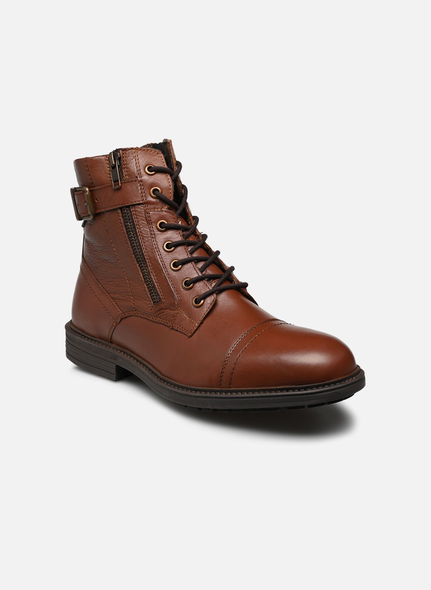 Bottines et boots Jack & Jones JFWHOLLAND LEATHER ZIP pour Homme