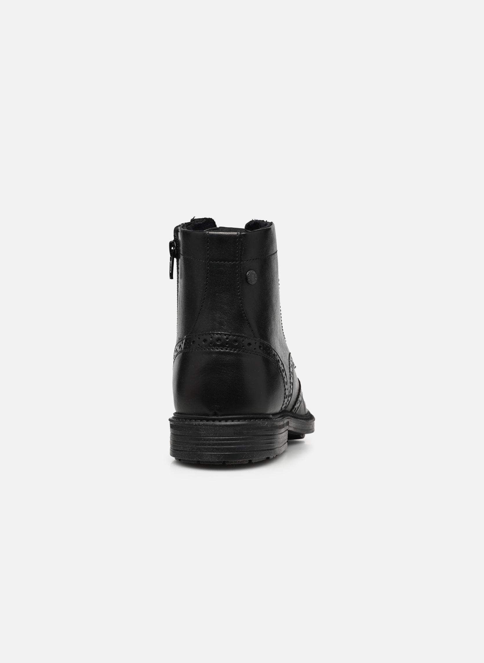 Geschnürte Stiefeletten JFWHYDE BROGUE LEATHER BOOT herren grau Jack & Jones Geschnürte Stiefeletten JFWHYDE BROGUE LEATHER BOOT herren grau NOIR