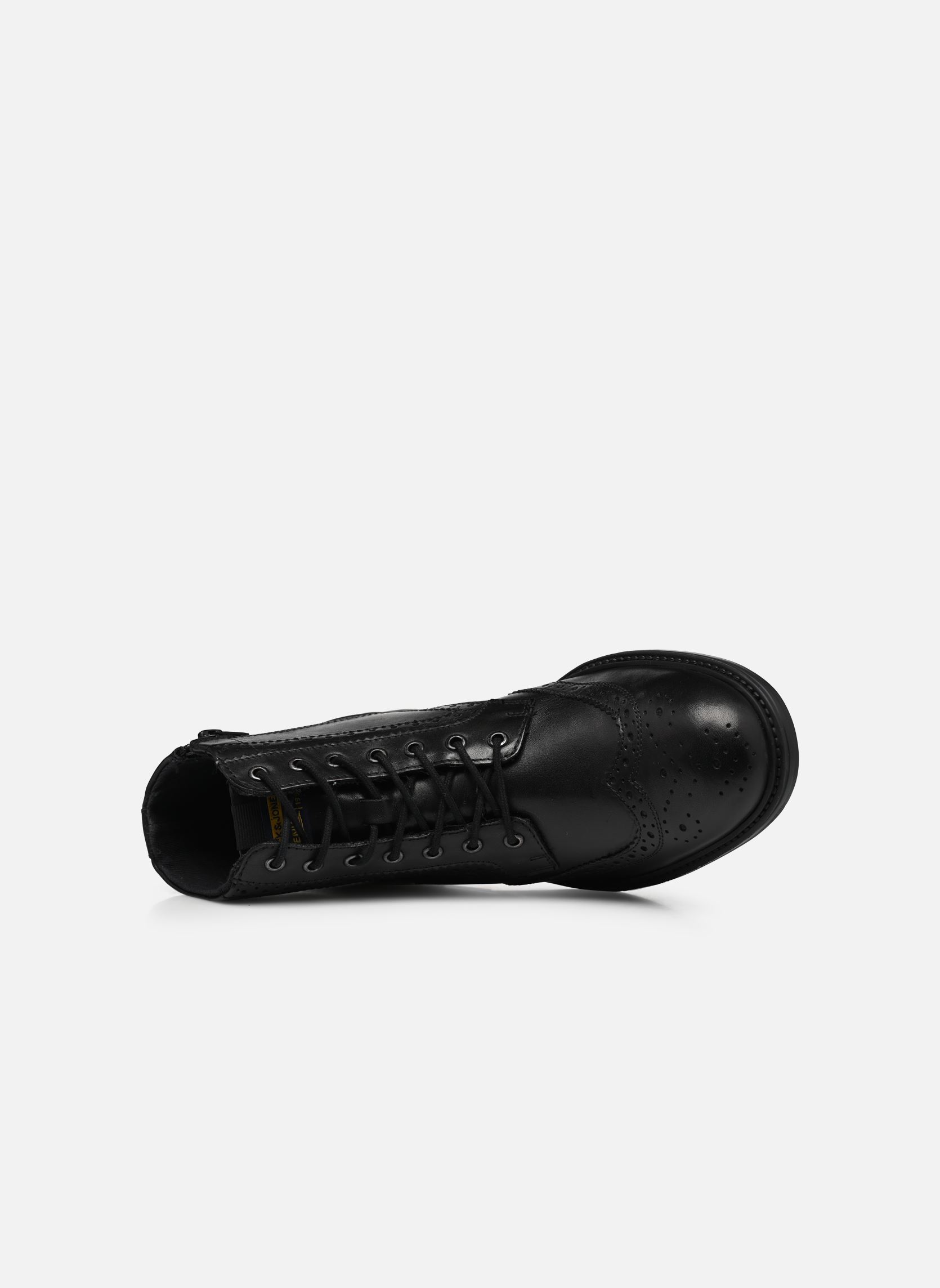 Geschnürte Stiefeletten JFWHYDE BROGUE LEATHER BOOT herren grau Jack & Jones Geschnürte Stiefeletten JFWHYDE BROGUE LEATHER BOOT herren grau NOIR