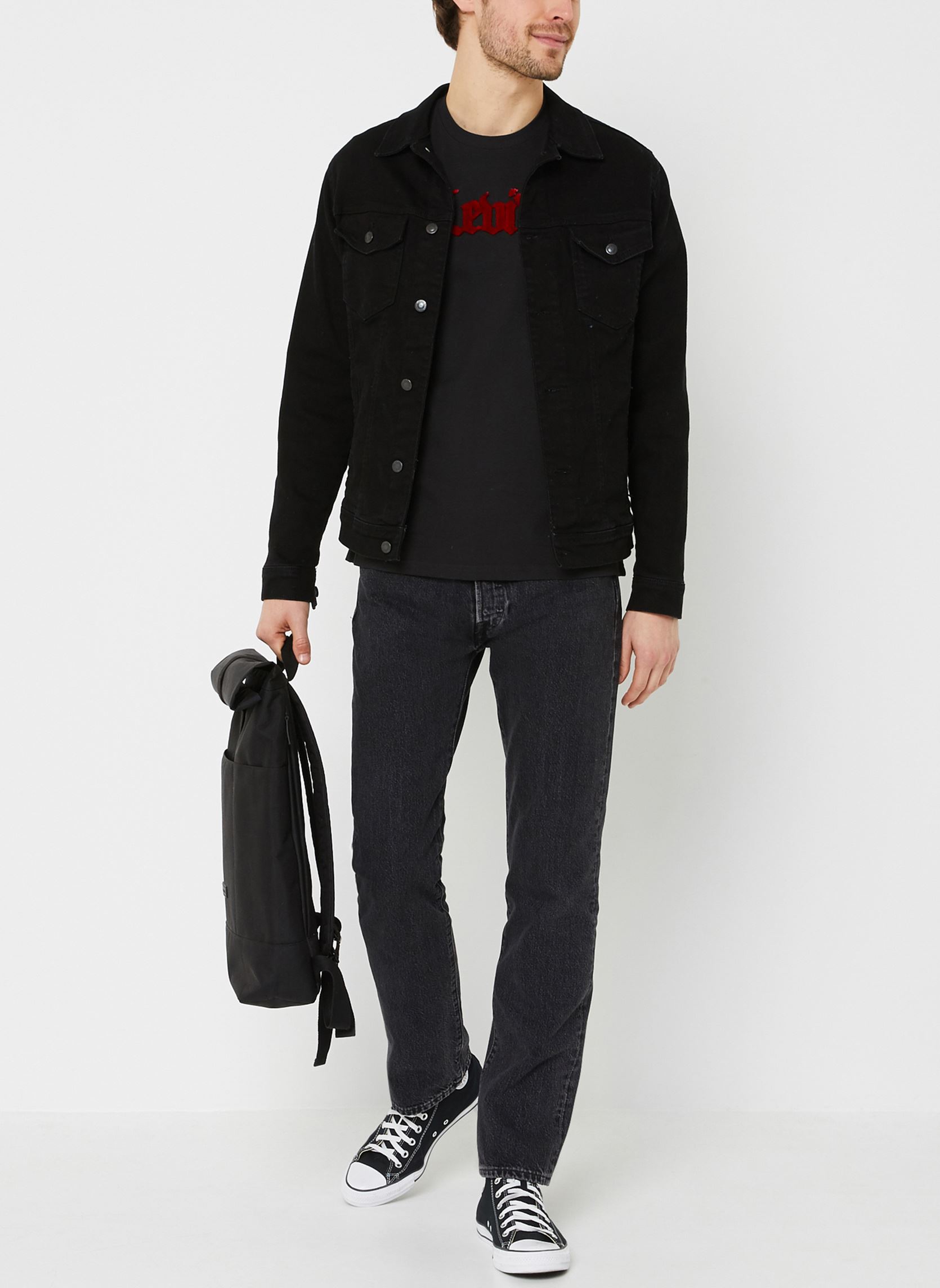 Jeans droit 501® LEVI'S® ORIGINAL homme noir Levi's Jeans droit 501® LEVI'S® ORIGINAL homme noir Crash Courses