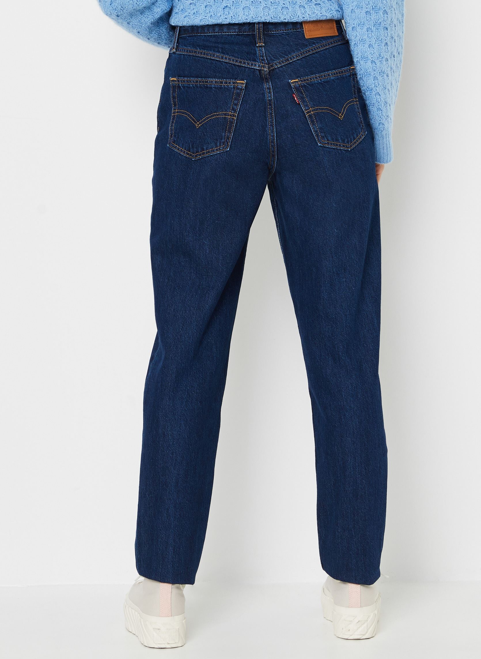 Jeans mom 80S MOM JEAN femme bleu Levi's Jeans mom 80S MOM JEAN femme bleu Running Errands