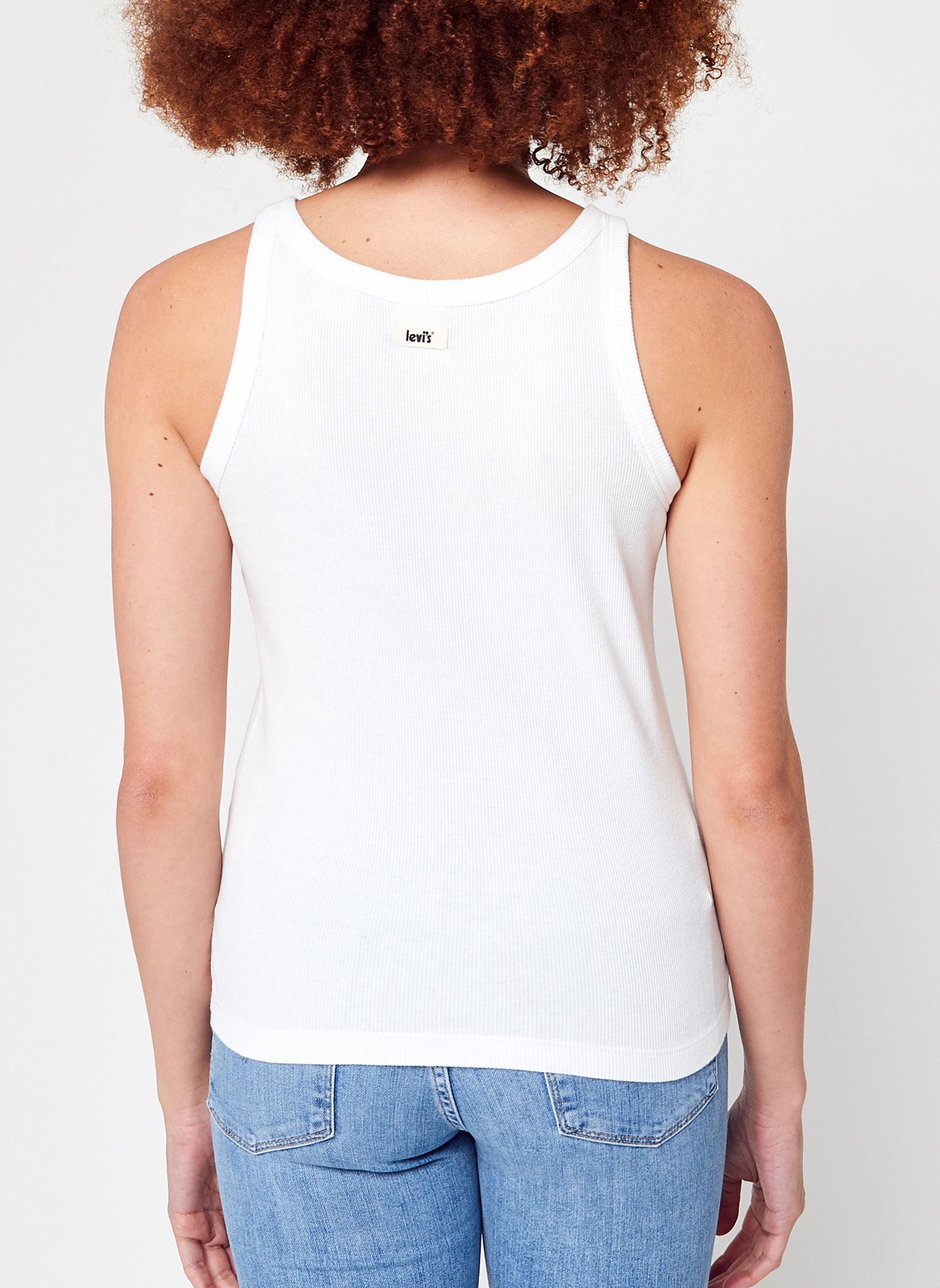 Tanktops RACER TANK damen weiß Levi's Tanktops RACER TANK damen weiß RACER TANK WHITE +