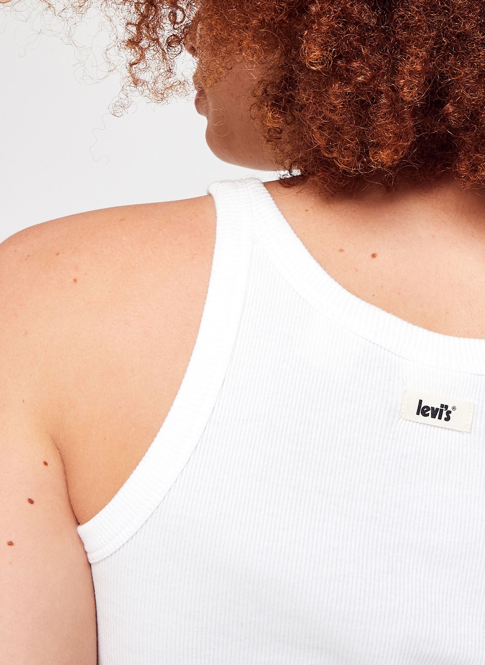 Tanktops RACER TANK damen weiß Levi's Tanktops RACER TANK damen weiß RACER TANK WHITE +