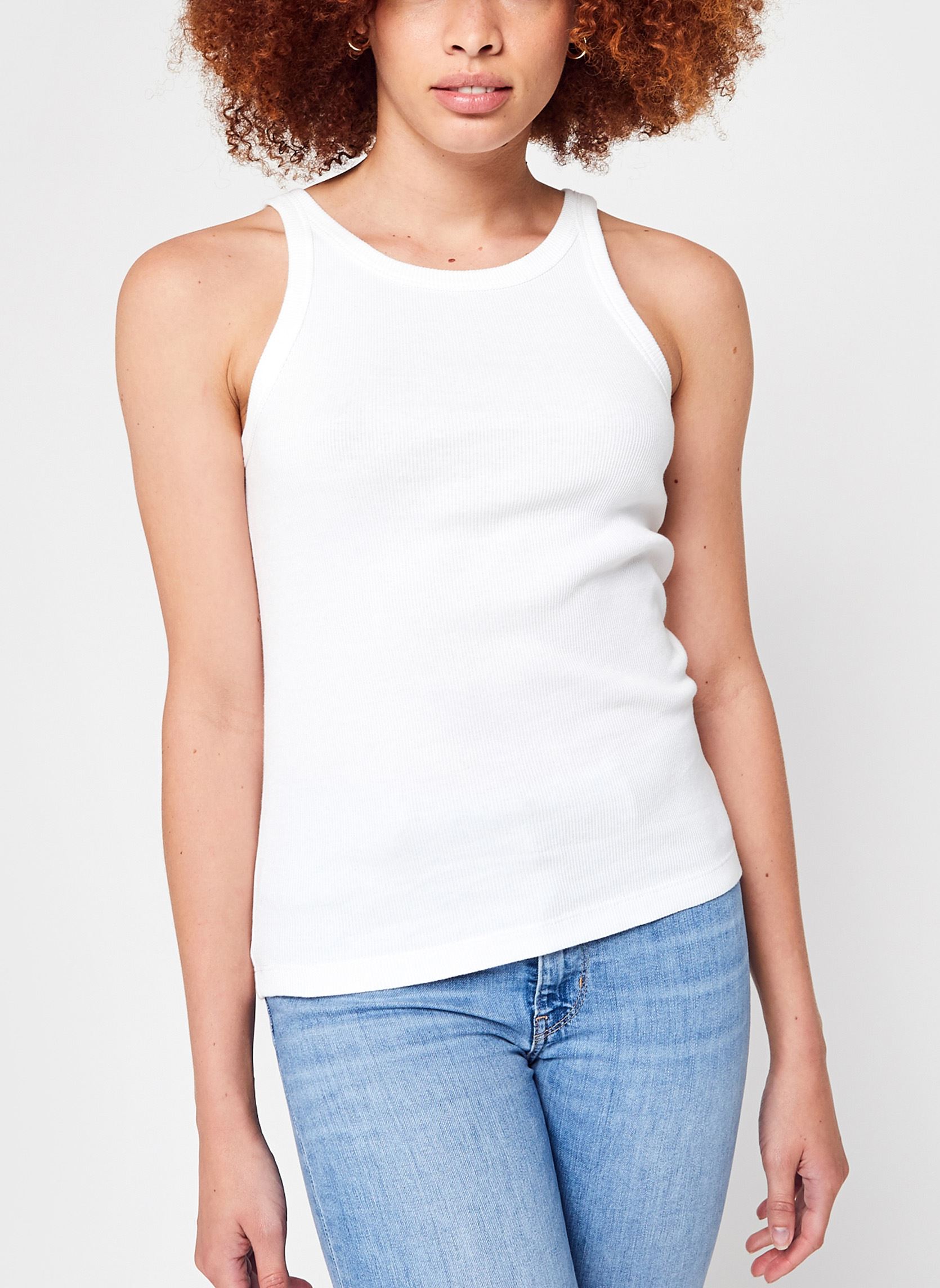 Tanktops RACER TANK damen weiß Levi's Tanktops RACER TANK damen weiß RACER TANK WHITE +
