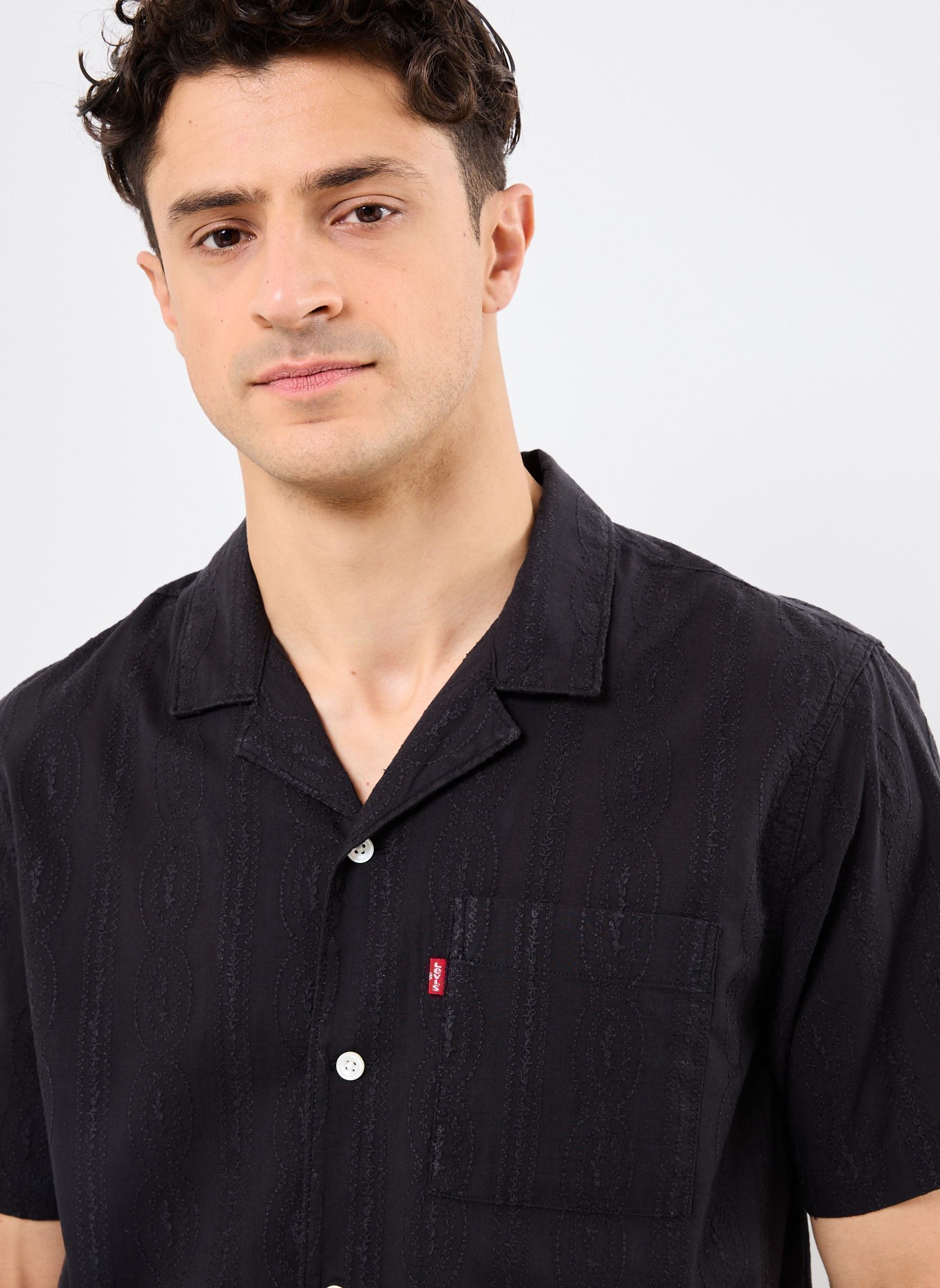Camisas THE SUNSET CAMP SHIRT hombre negro Levi's Camisas THE SUNSET CAMP SHIRT hombre negro Ember Detail Stripe V3 JET BLA