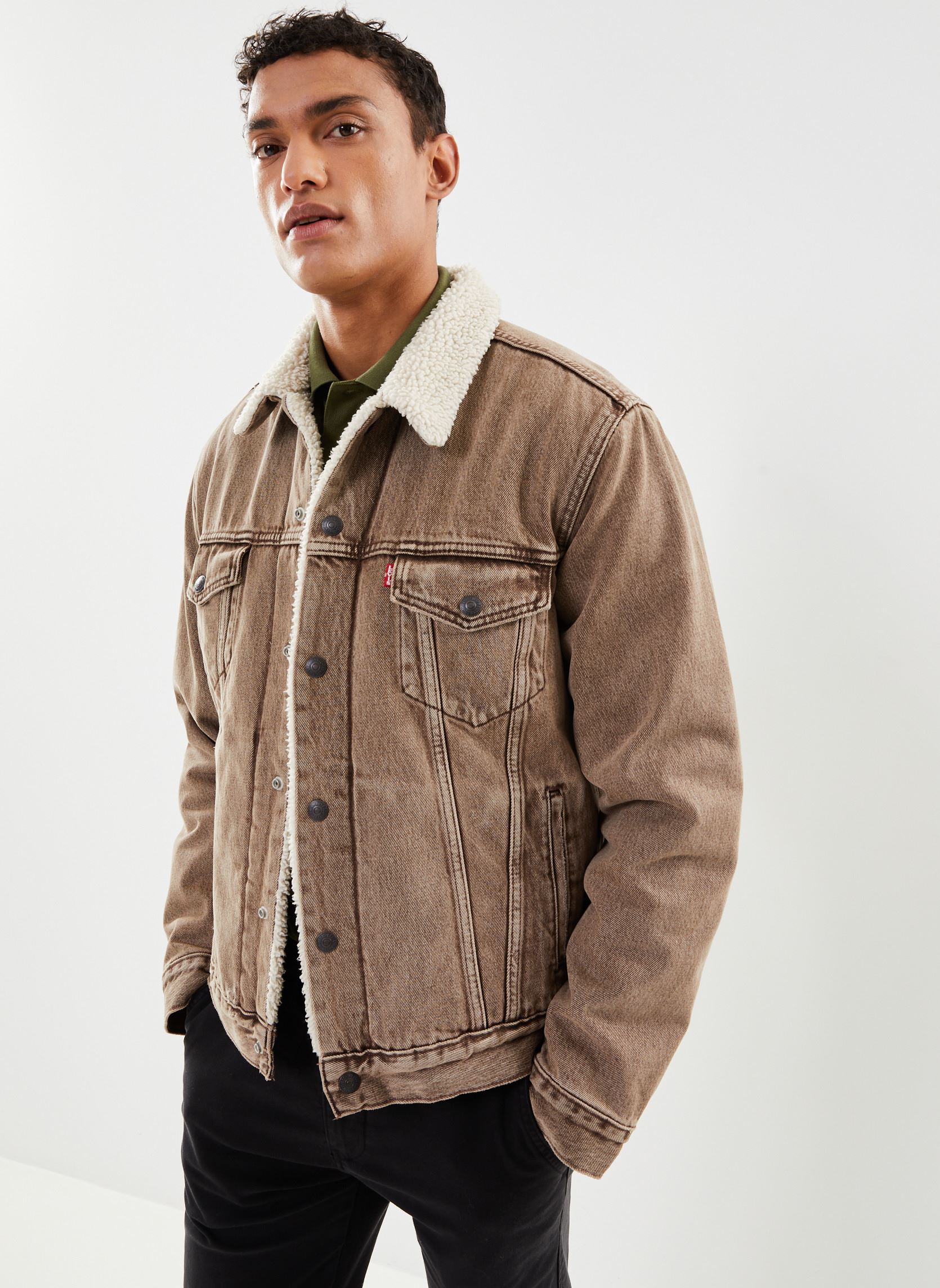 Veste Levis TYPE 3 SHERPA TRUCKER EU - vue 2