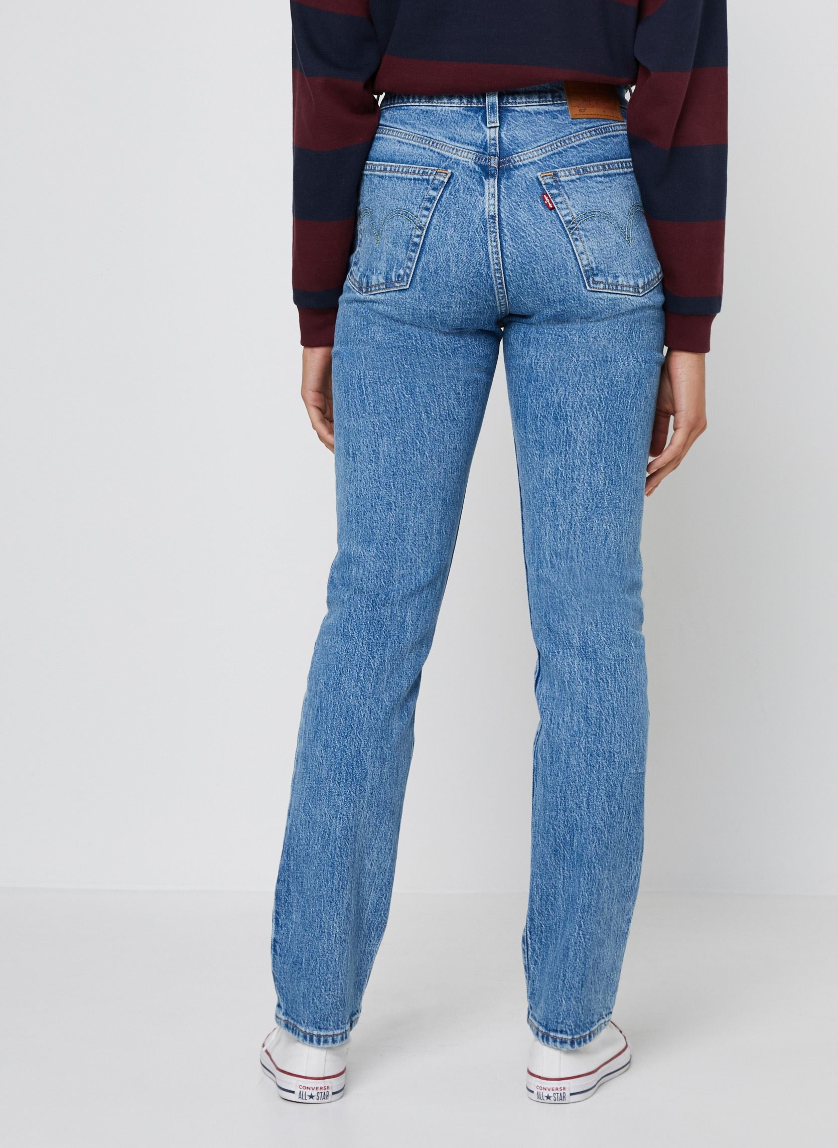 Straight Fit Jeans 501® JEANS FOR WOMEN damen blau Levi's Straight Fit Jeans 501® JEANS FOR WOMEN damen blau HOLLOW DAYS