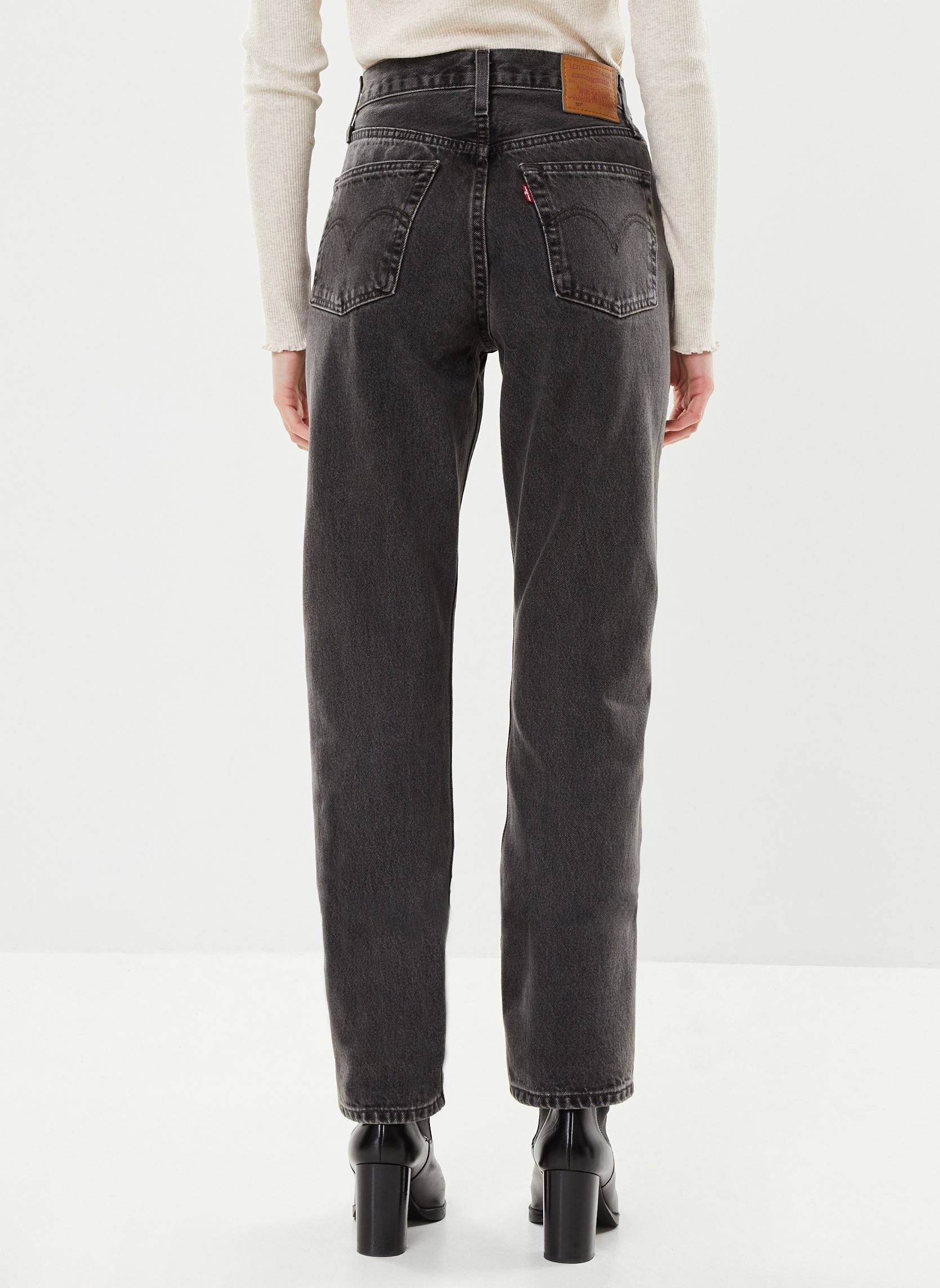 Jeans droit 501® JEANS FOR WOMEN femme gris Levi's Jeans droit 501® JEANS FOR WOMEN femme gris Take A Hint