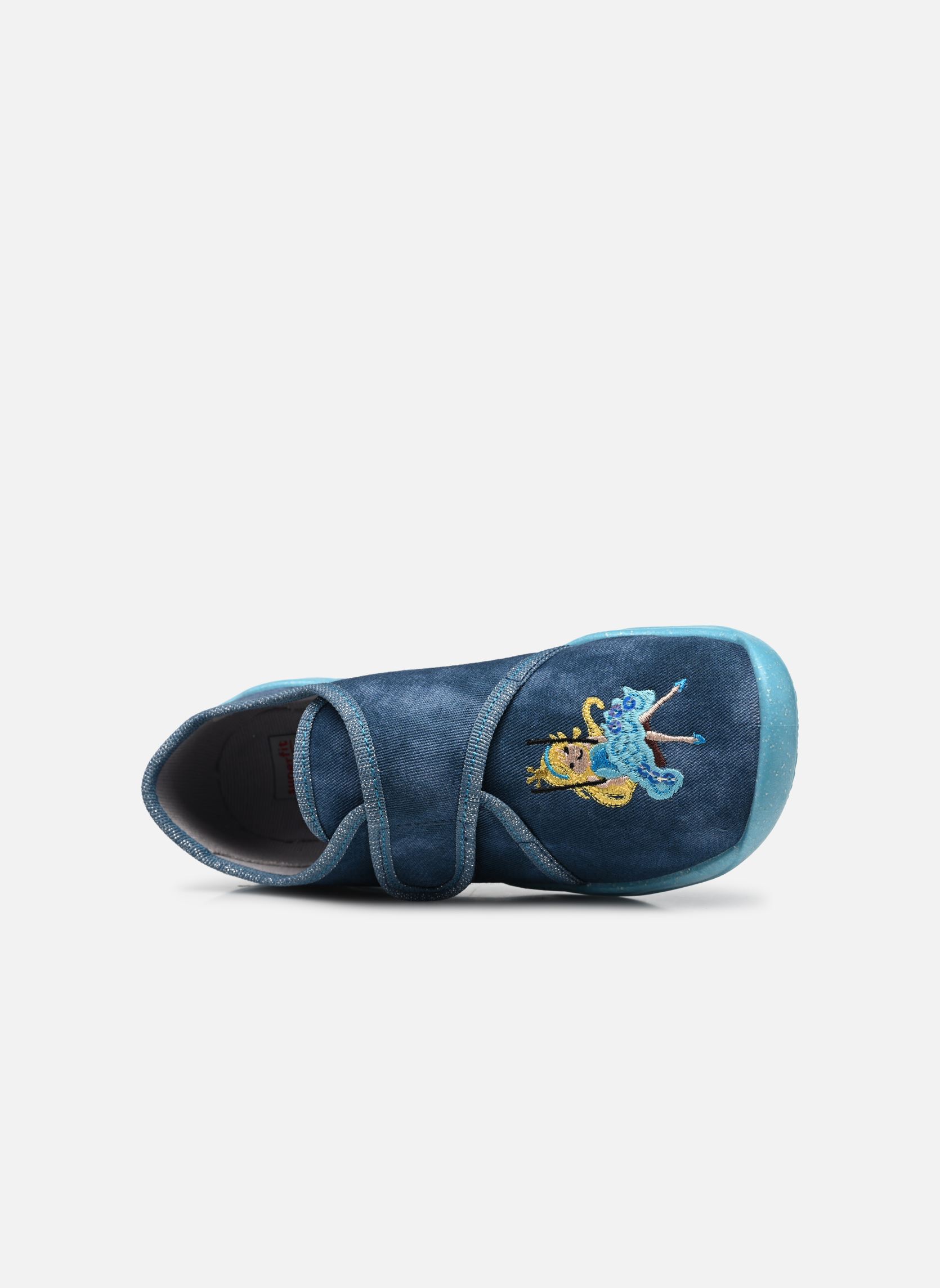 Hausschuhe Bubble mädchen blau Superfit Hausschuhe Bubble mädchen blau BLUE