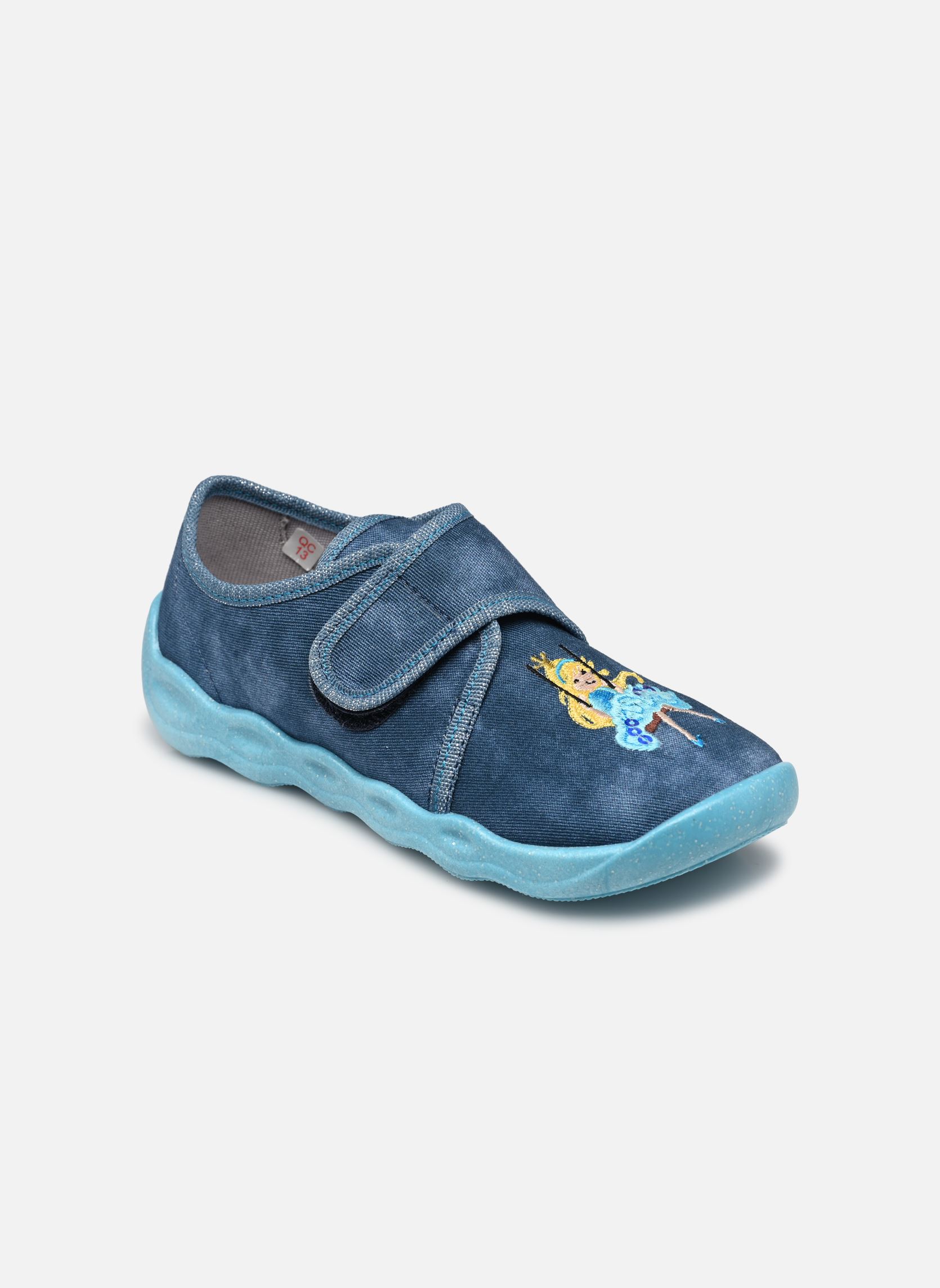 Hausschuhe Bubble mädchen blau Superfit Hausschuhe Bubble mädchen blau BLUE