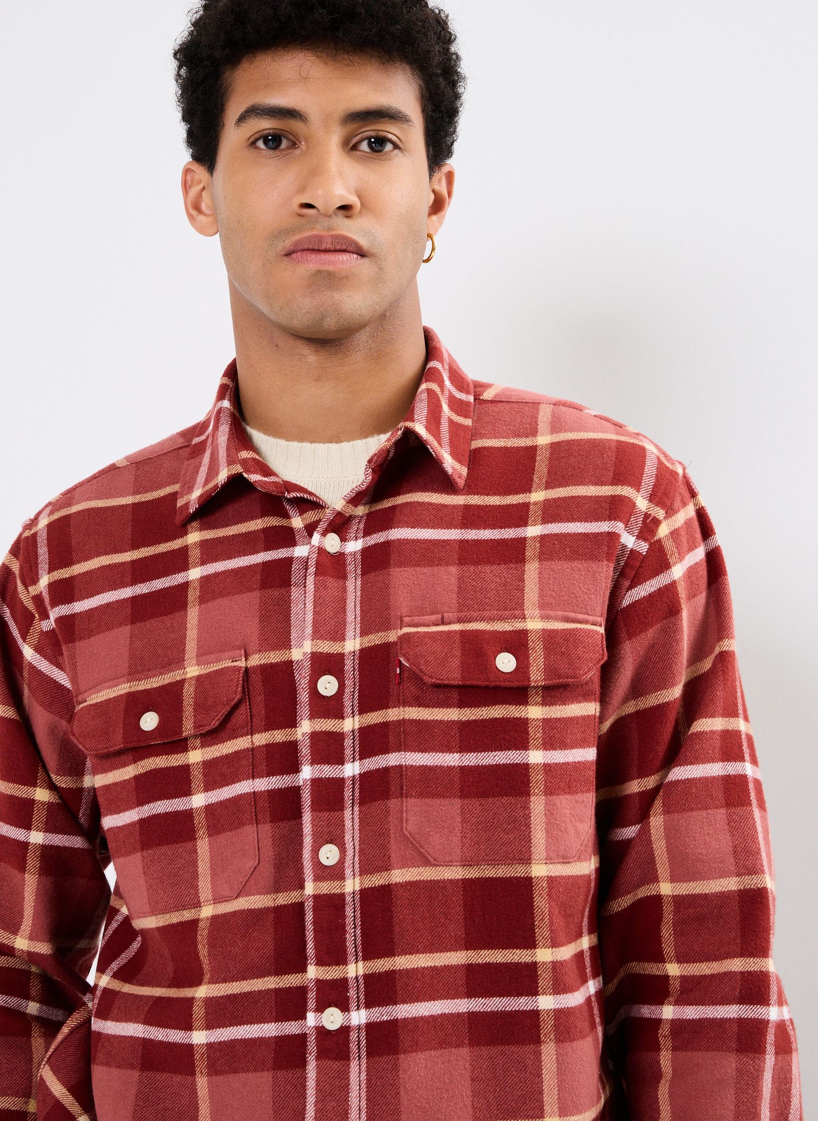 Hemden JACKSON WORKER herren rot Levi's Hemden JACKSON WORKER herren rot SARINA PLAID FIRED B