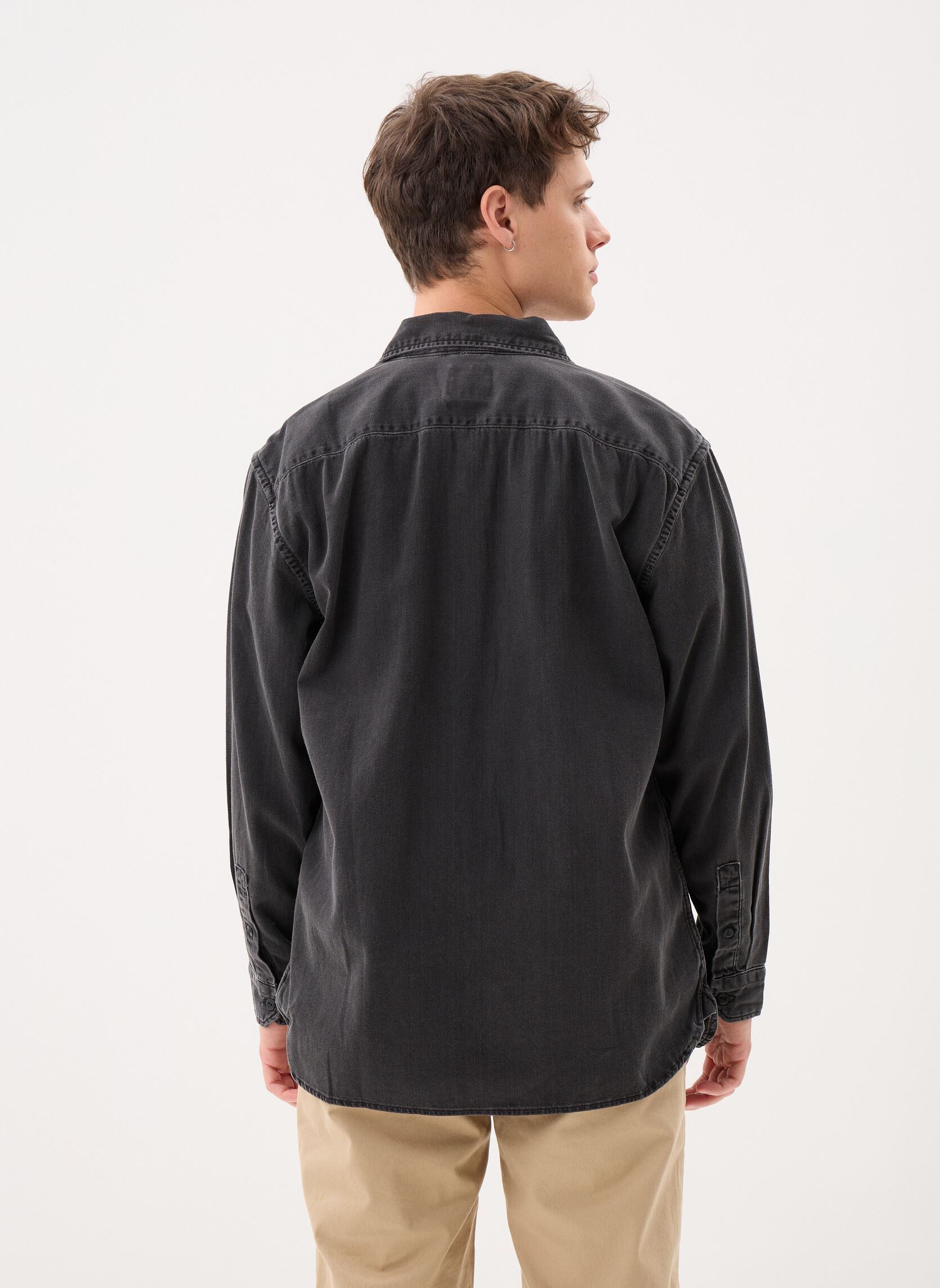 Hemden JACKSON WORKER herren schwarz Levi's Hemden JACKSON WORKER herren schwarz COSMO WASHED BLACK