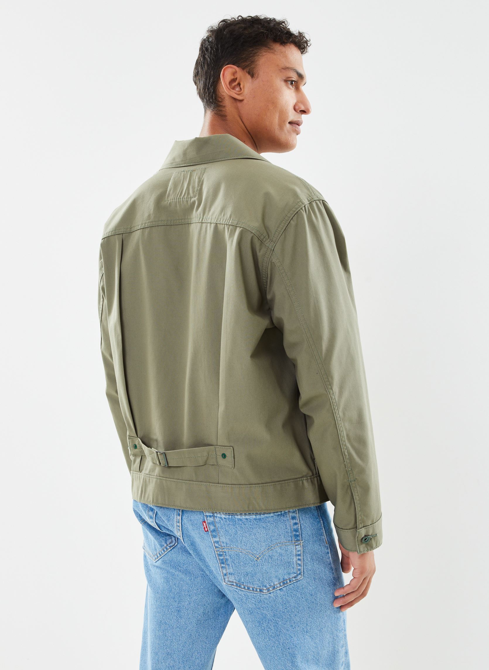 Vestes TYPE I TRUCKER homme vert Levi's Vestes TYPE I TRUCKER homme vert Smokey Olive