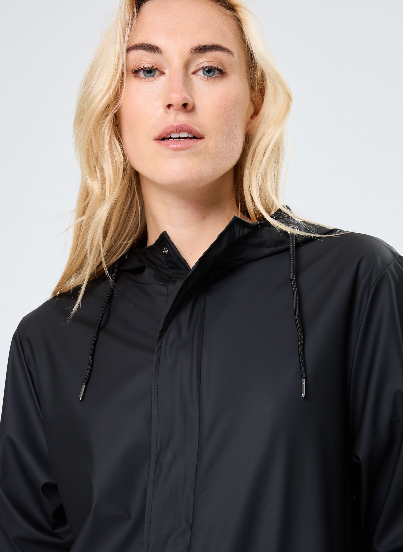 Regenjacken Fishtail Parka W3 - Unisexe schwarz Rains Regenjacken Fishtail Parka W3 - Unisexe schwarz Black