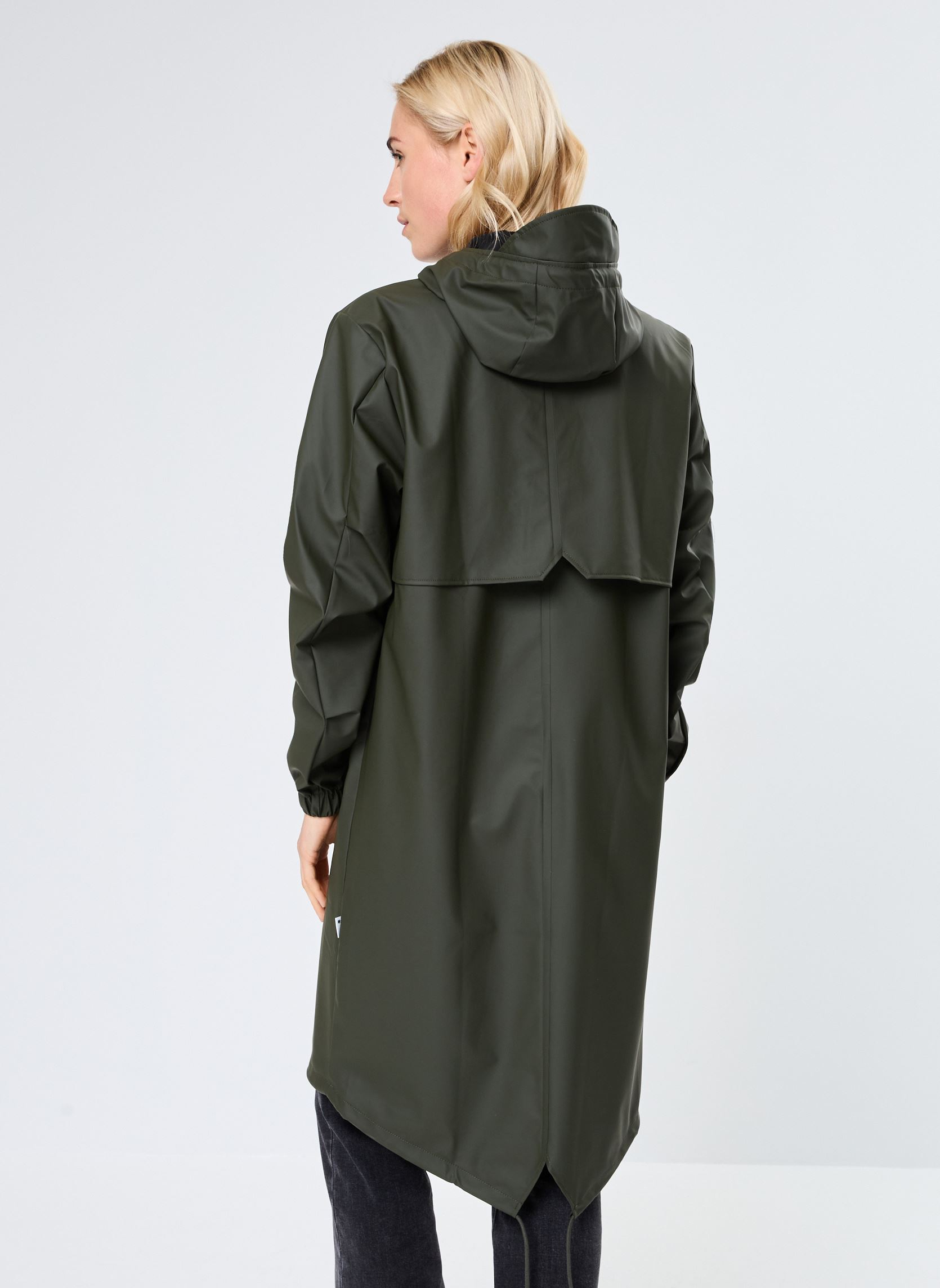 Vestes imperméable Fishtail Parka W3 - Unisexe vert Rains Vestes imperméable Fishtail Parka W3 - Unisexe vert Green