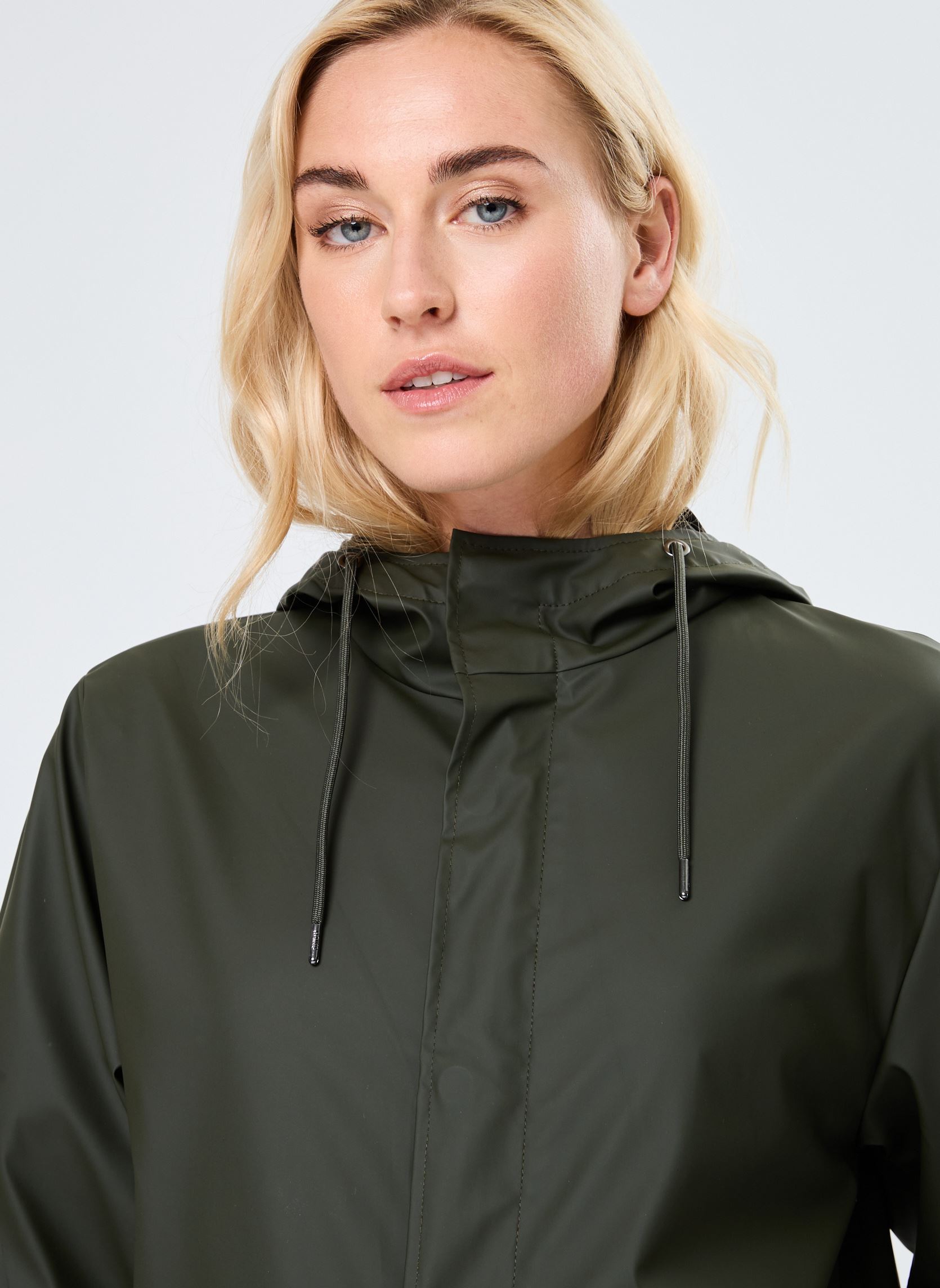 Vestes imperméable Fishtail Parka W3 - Unisexe vert Rains Vestes imperméable Fishtail Parka W3 - Unisexe vert Green