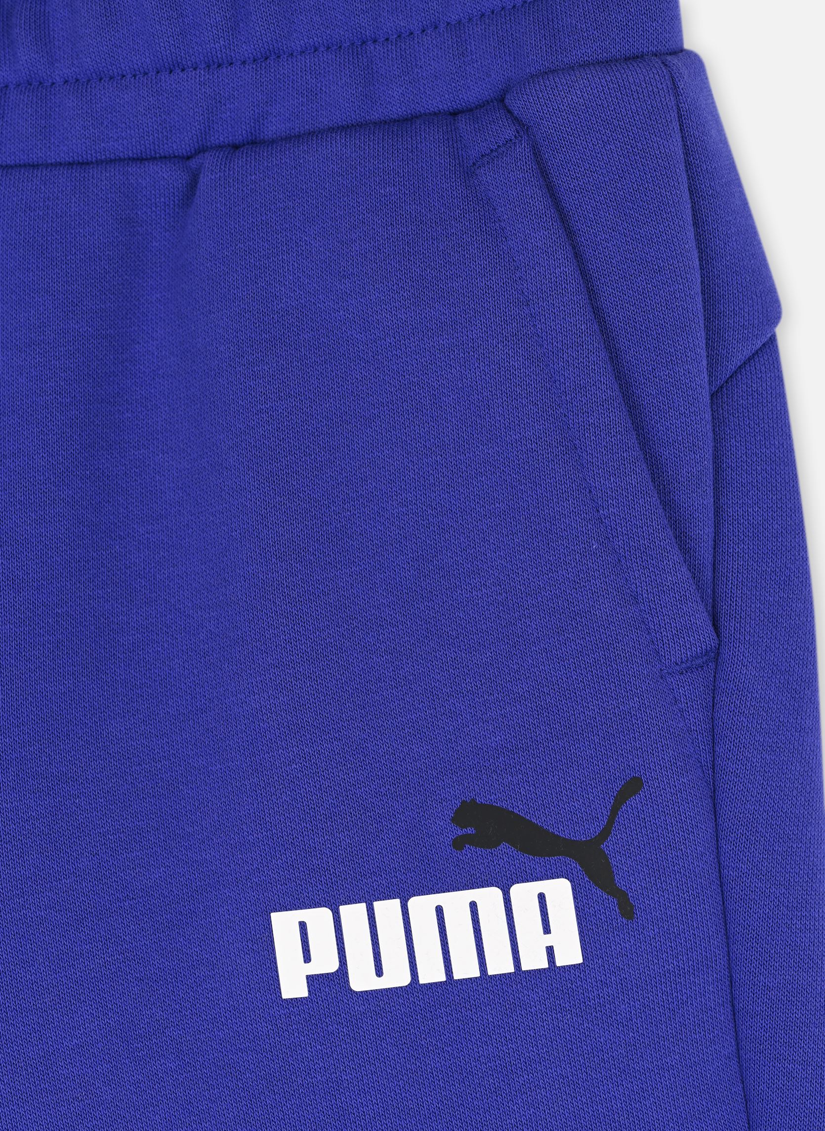 Joggings Ess+ 2 Col Logo Pants Fl Cl B garçon bleu Puma Joggings Ess+ 2 Col Logo Pants Fl Cl B garçon bleu Lapis Lazuli
