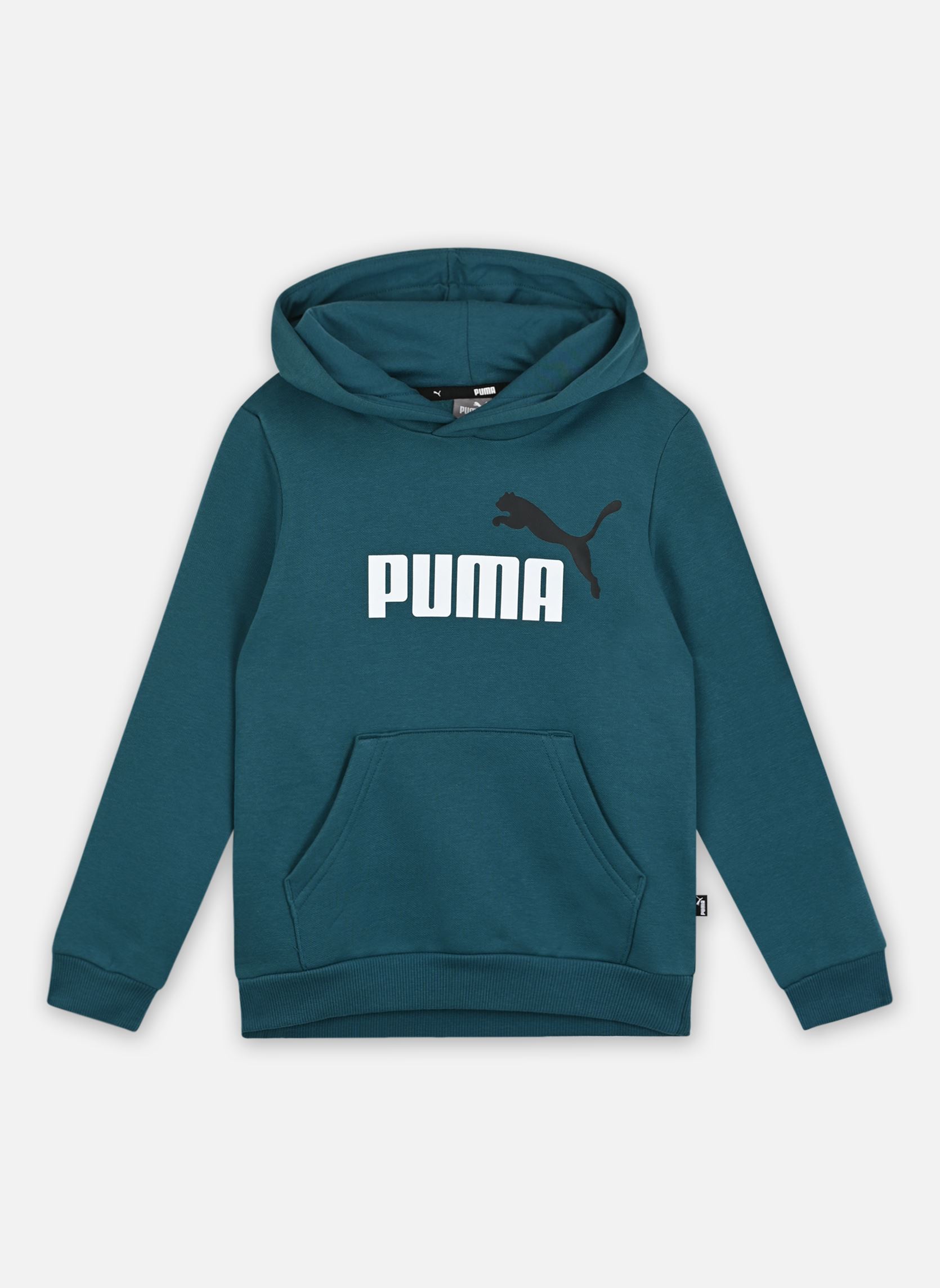 Sweat shirt enfant Puma ESS+ 2 COL BIG LOGO HOODIE FL - vue 3