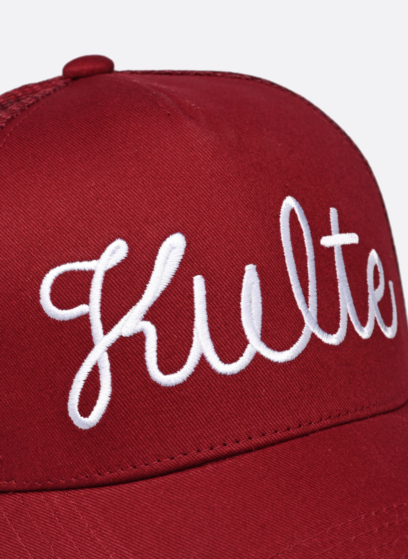 Kappen Cap Script bordeaux Kulte Kappen Cap Script bordeaux BURGUNDY 2