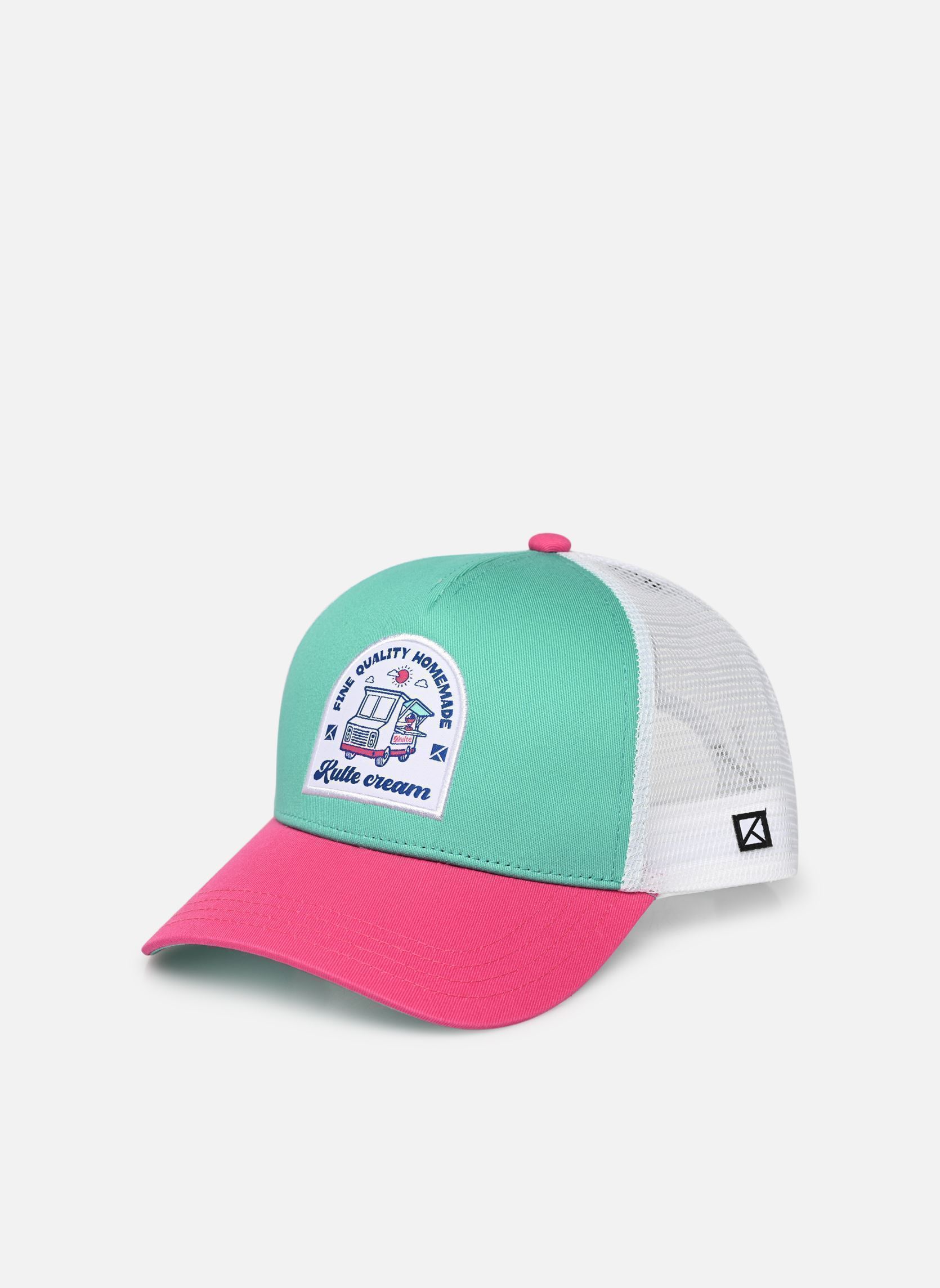 Petten Cap Motif blauw Kulte Petten Cap Motif blauw ICE CREAM