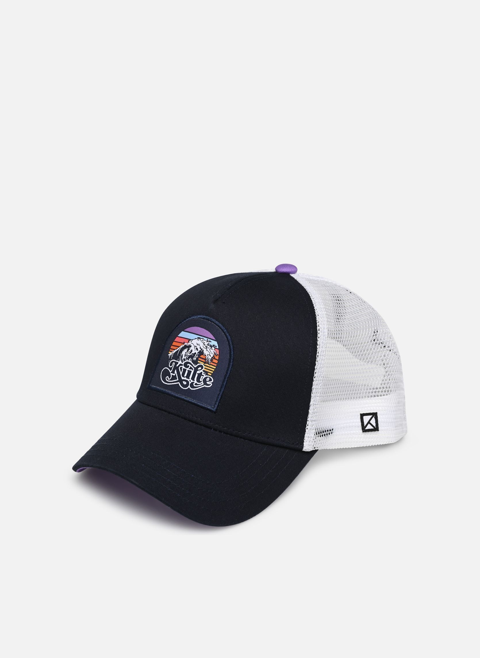 Kappen Cap Motif blau Kulte Kappen Cap Motif blau WAVE 2 NAVY