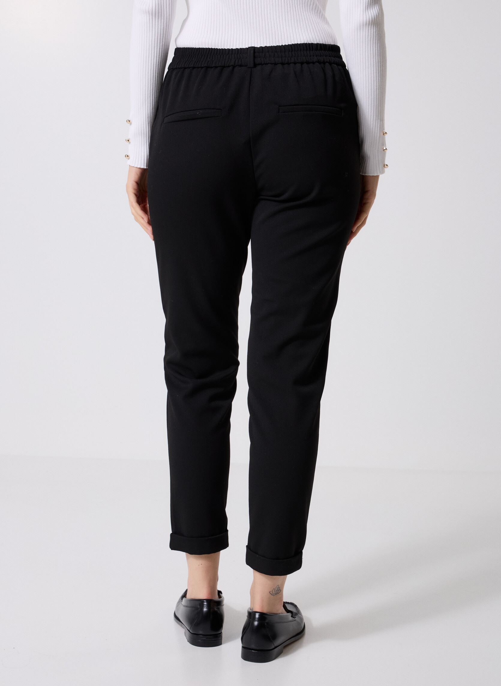 Pantalons droit Vmmaya Mr Loose Solid Pant Noos femme noir Vero Moda Pantalons droit Vmmaya Mr Loose Solid Pant Noos femme noir Black
