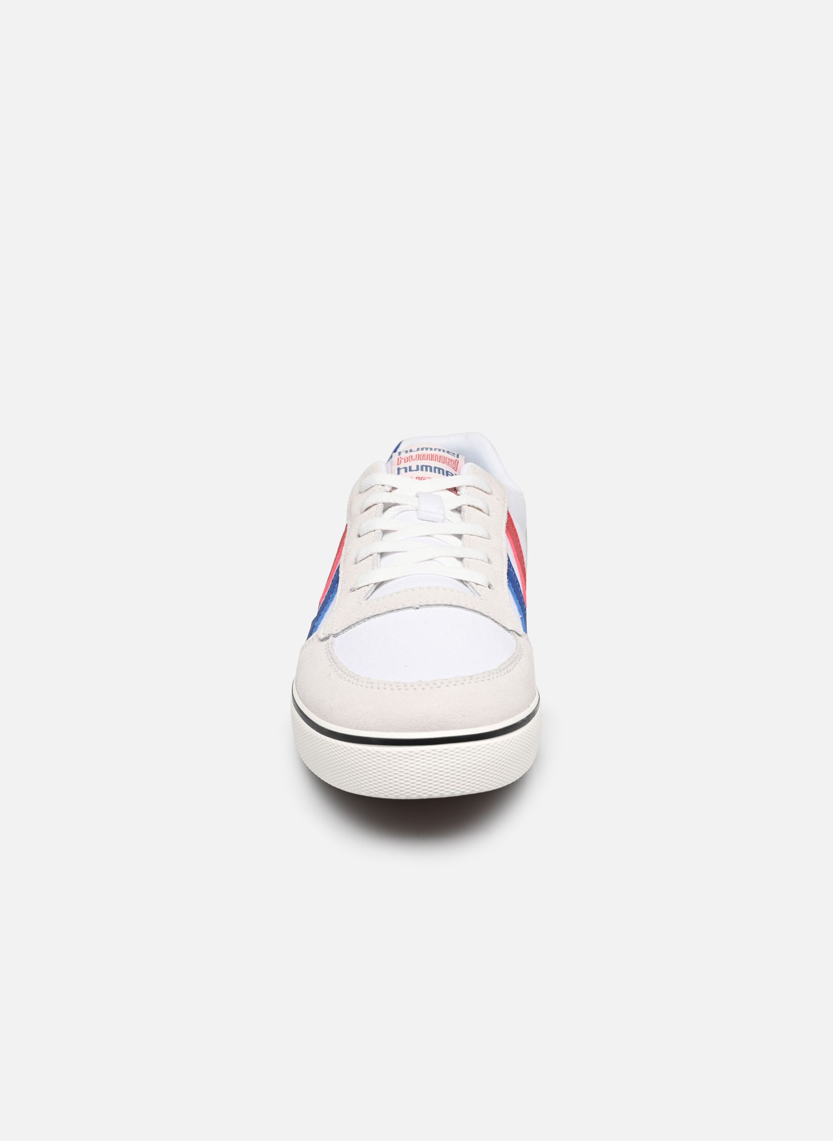 Niedrige Sneaker Stadil Lx-E Canvas herren weiß Hummel Niedrige Sneaker Stadil Lx-E Canvas herren weiß White/blue/red