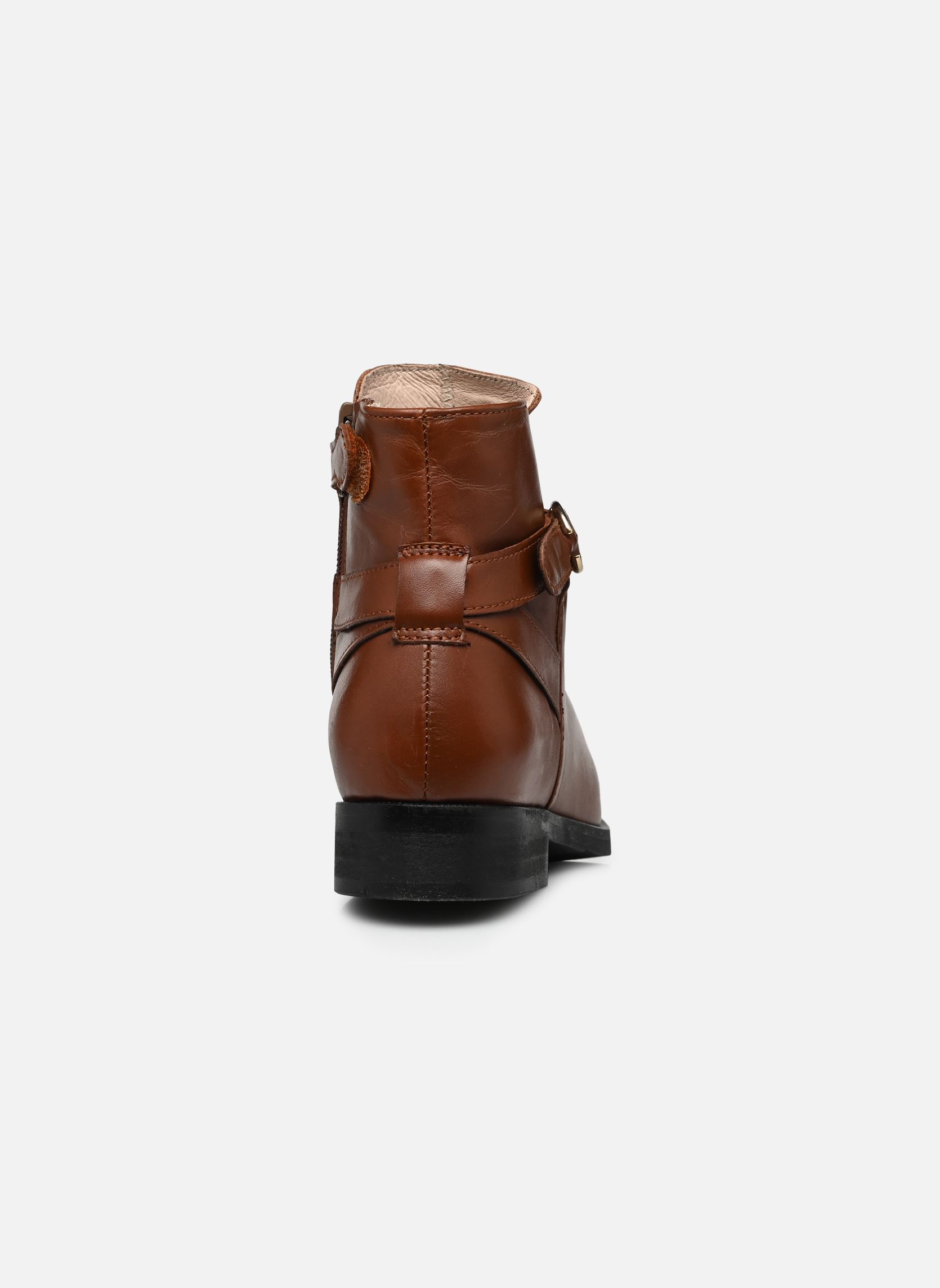 Stiefeletten / Ankle Boots 9962 mädchen braun Acebo's Stiefeletten / Ankle Boots 9962 mädchen braun CUERO