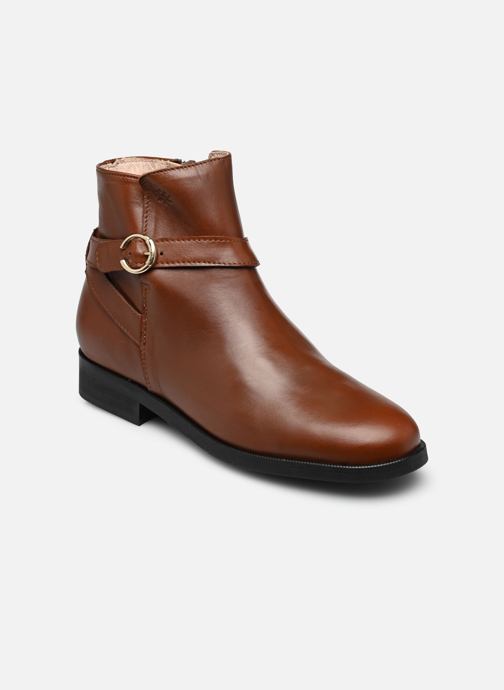 Stiefeletten / Ankle Boots 9962 mädchen braun Acebo's Stiefeletten / Ankle Boots 9962 mädchen braun CUERO