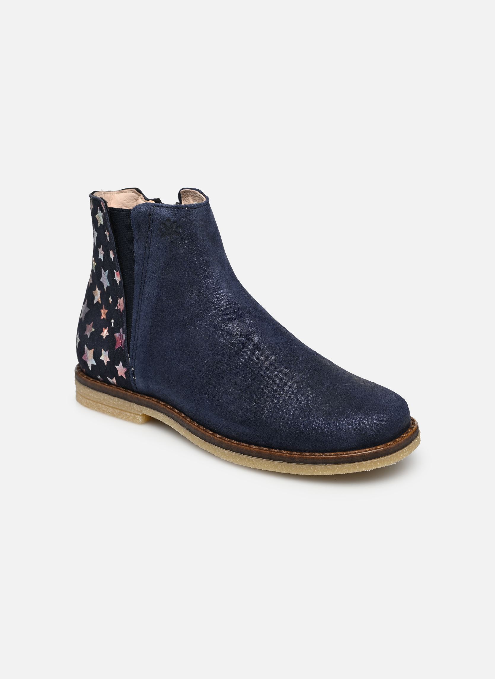 Stiefeletten / Ankle Boots 5525LZ mädchen blau Acebo's Stiefeletten / Ankle Boots 5525LZ mädchen blau MARINO