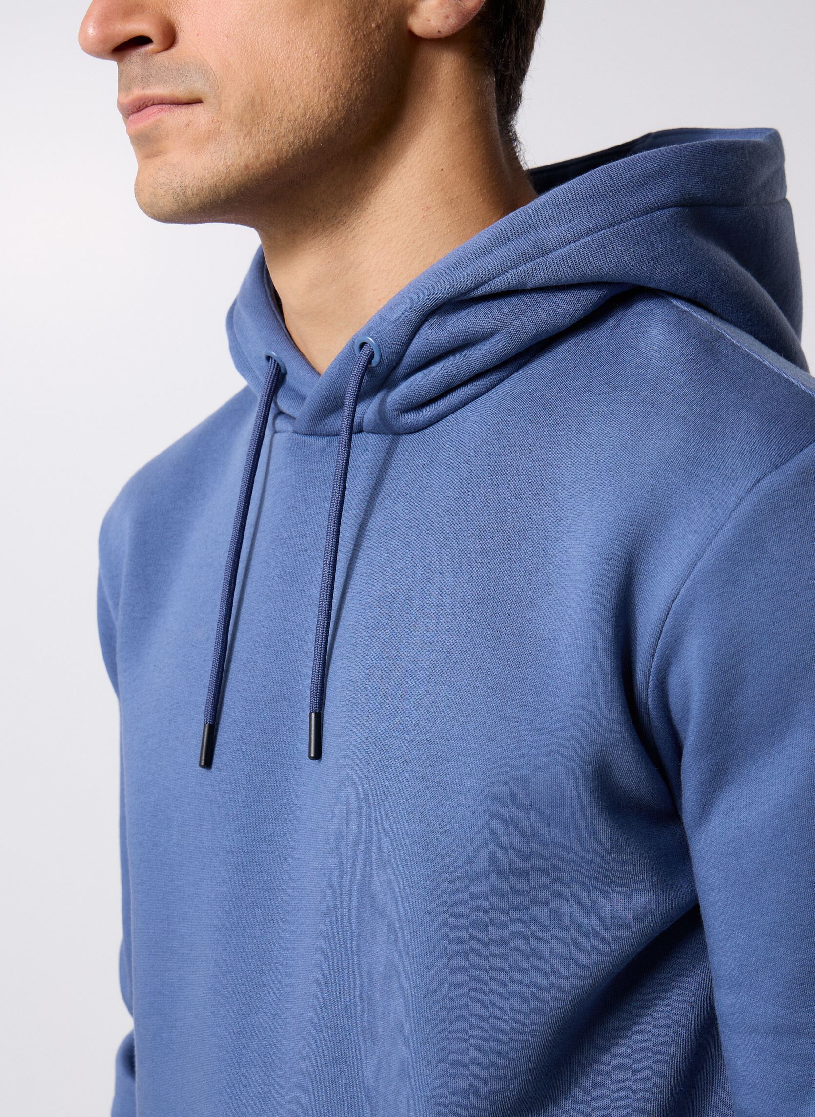 Sweats à capuche ONSCERES HOODIE SWEAT NOOS homme bleu Only & Sons Sweats à capuche ONSCERES HOODIE SWEAT NOOS homme bleu VINTAGE INDIGO