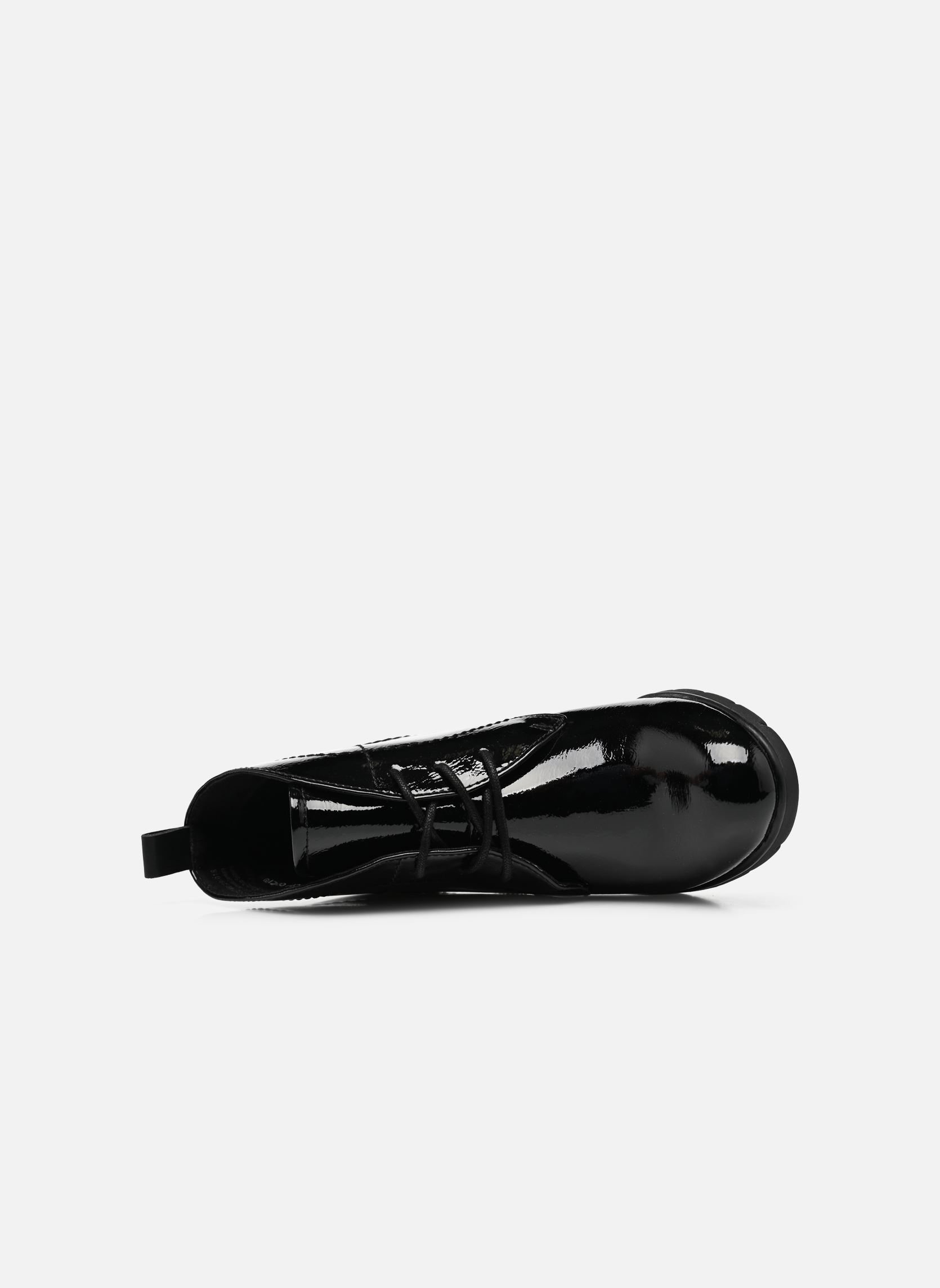 Geschnürte Stiefeletten 25109-29 damen schwarz Marco Tozzi Geschnürte Stiefeletten 25109-29 damen schwarz BLACK PATENT