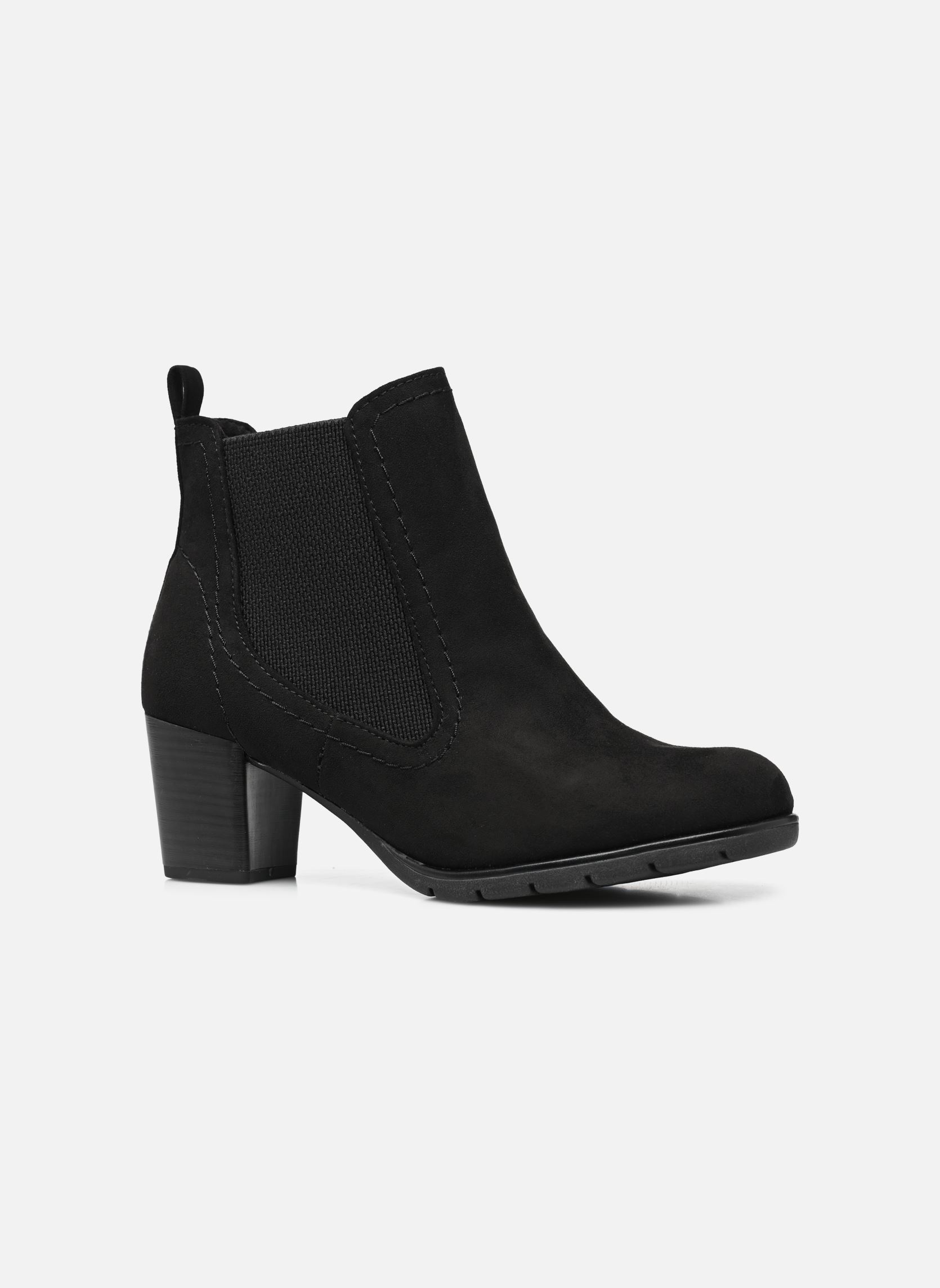 Niedrige Ankle Boots 25355-29 damen schwarz Marco Tozzi Niedrige Ankle Boots 25355-29 damen schwarz BLACK