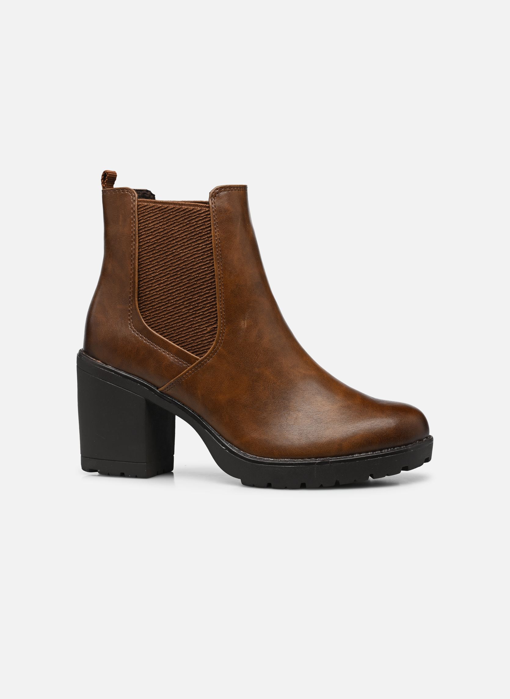 Niedrige Ankle Boots 25414-29 damen braun Marco Tozzi Niedrige Ankle Boots 25414-29 damen braun COGNAC ANTIC