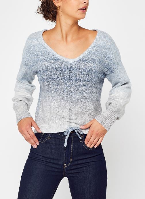 Noisy may Women's Nmmathilde L/S O-Neck H/L Top Curve Noos T-Shirt