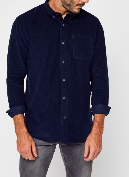 Selected Homme Slhslimtexas Shirt LS China W Noos Camicia Uomo