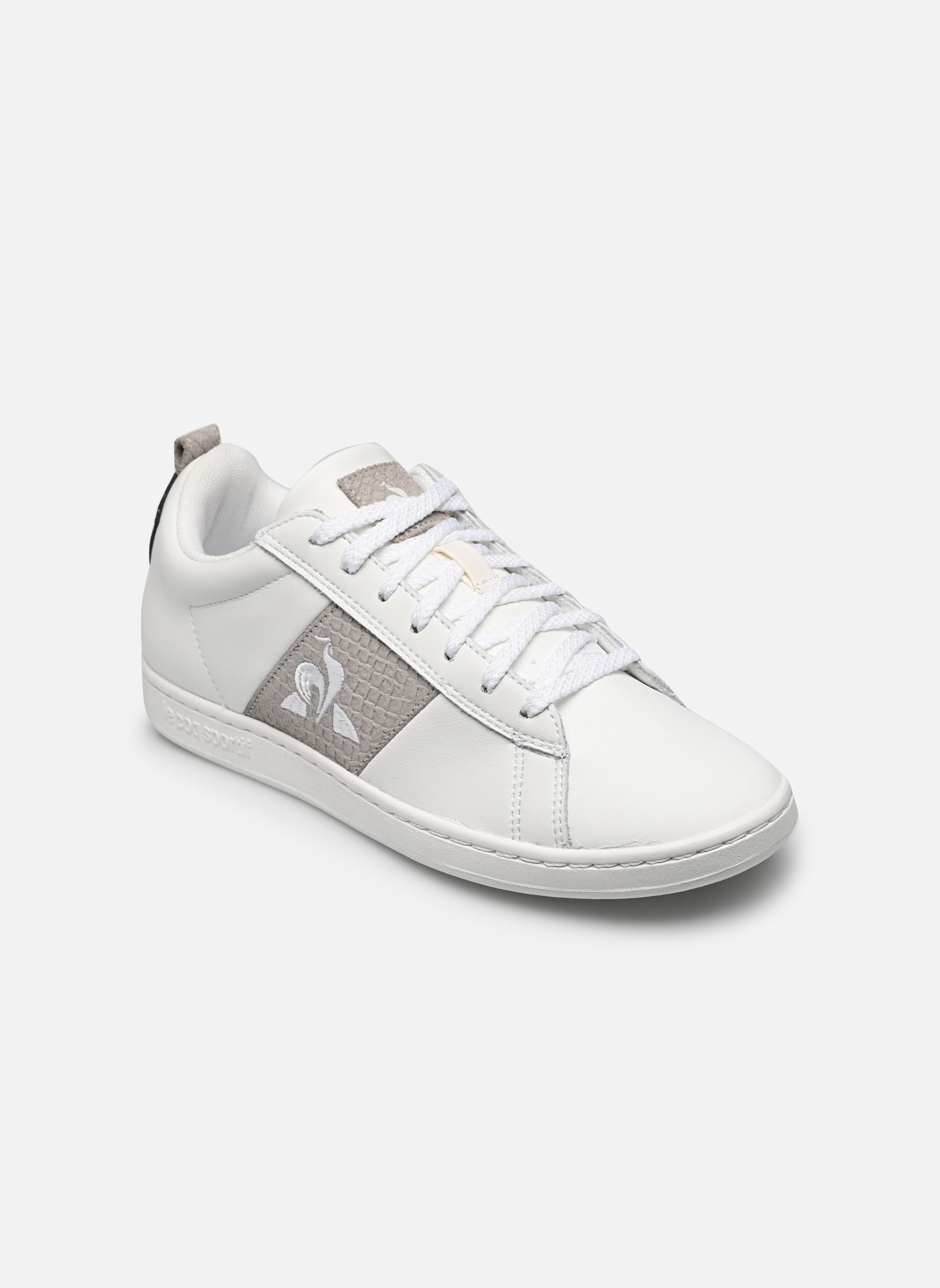 Baskets basses Courtclassic W Animal femme blanc Le Coq Sportif Baskets basses Courtclassic W Animal femme blanc Optical White/Estate Blue