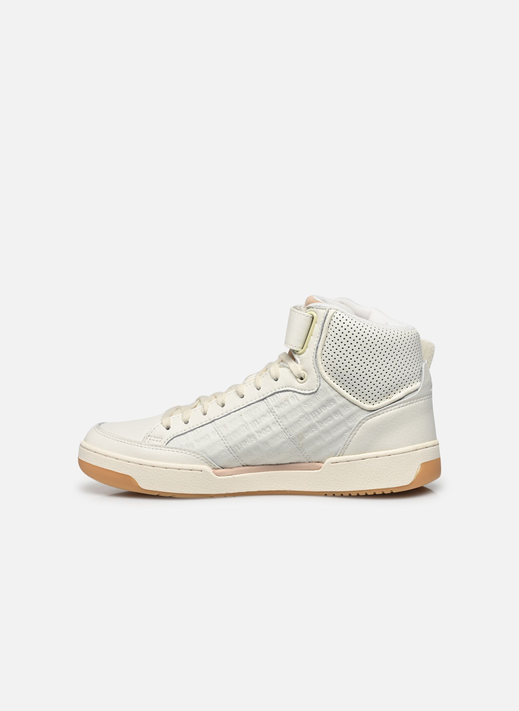 Knöchelhohe Sneaker Field W Monogramme damen beige Le Coq Sportif Knöchelhohe Sneaker Field W Monogramme damen beige Marshmallow