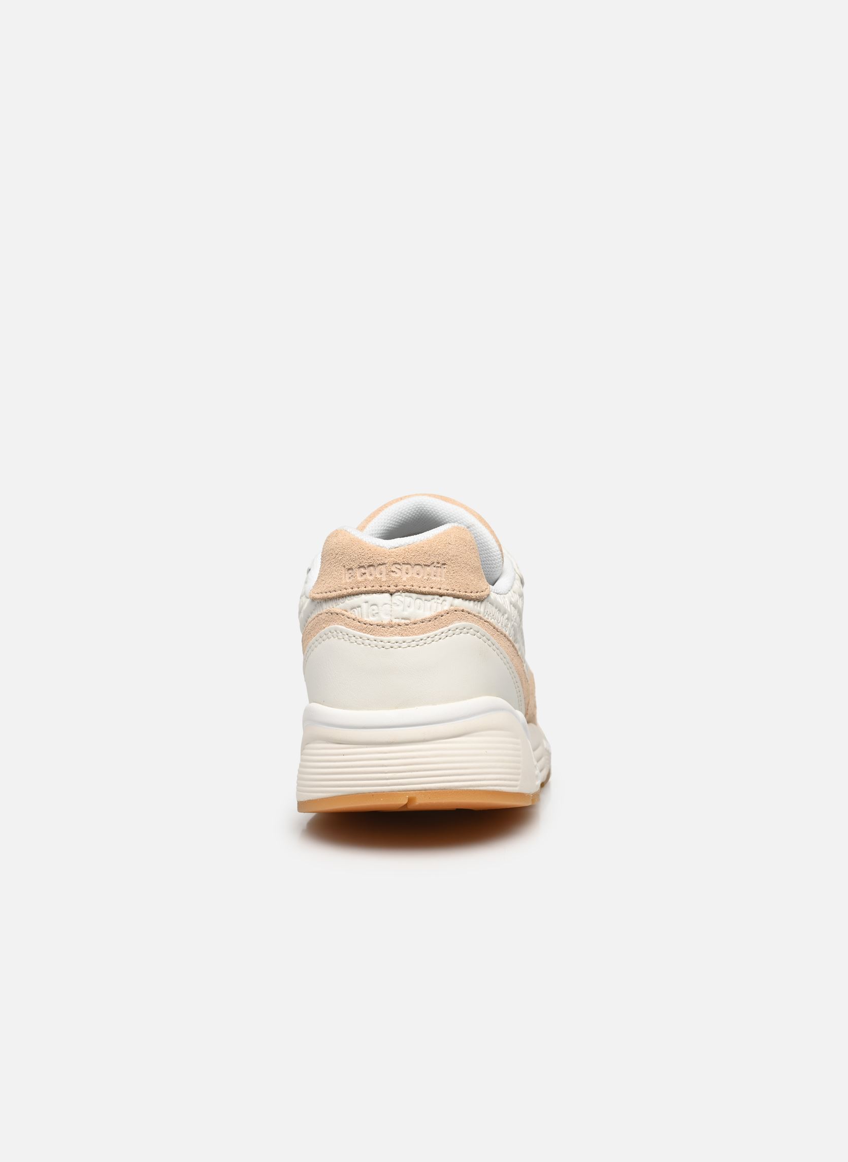 Niedrige Sneaker Lcs R850 W Monogramme damen weiß Le Coq Sportif Niedrige Sneaker Lcs R850 W Monogramme damen weiß Marshmallow/Frappé