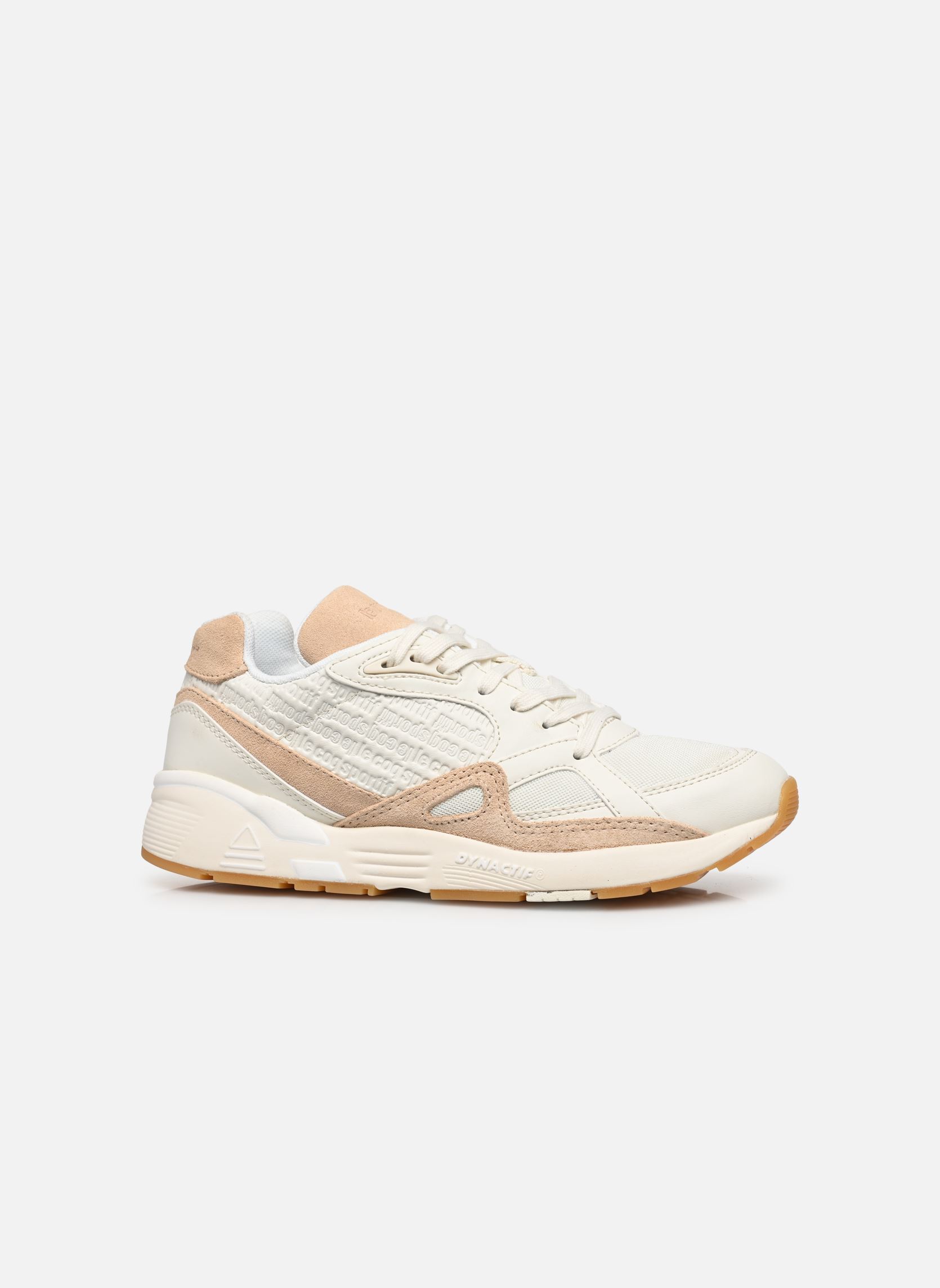 Niedrige Sneaker Lcs R850 W Monogramme damen weiß Le Coq Sportif Niedrige Sneaker Lcs R850 W Monogramme damen weiß Marshmallow/Frappé