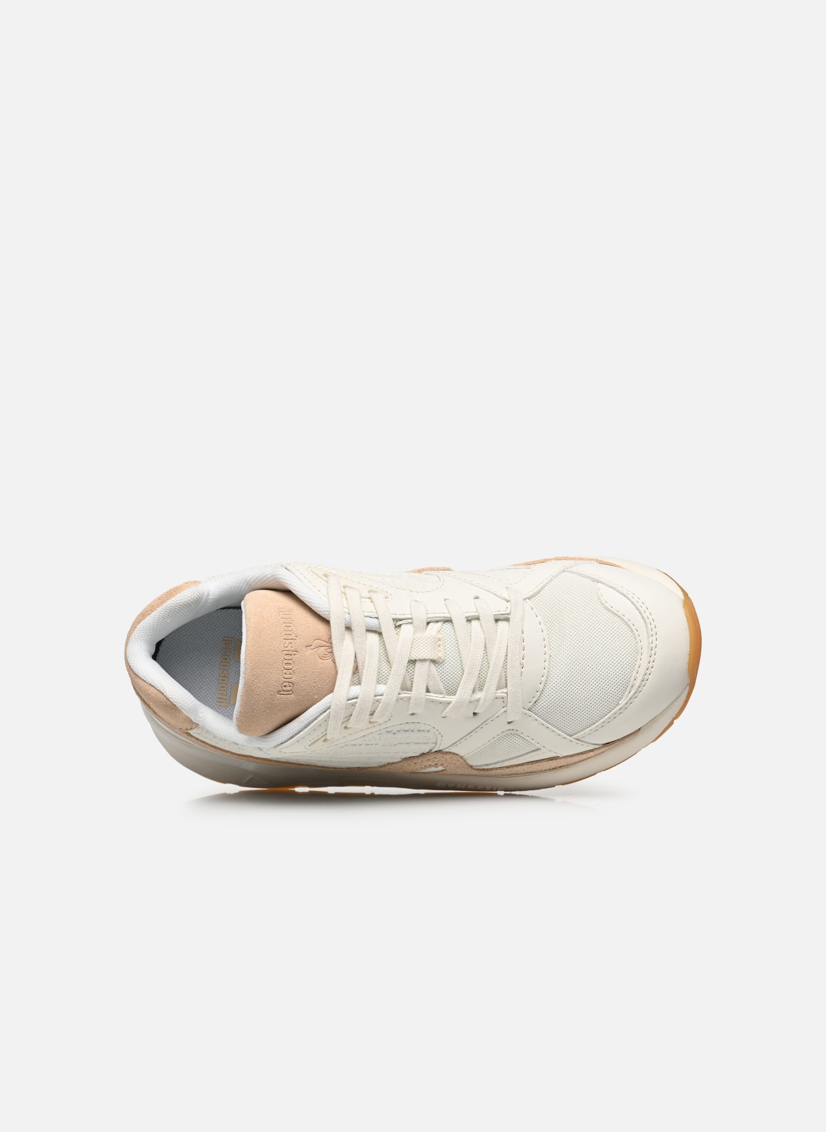 Niedrige Sneaker Lcs R850 W Monogramme damen weiß Le Coq Sportif Niedrige Sneaker Lcs R850 W Monogramme damen weiß Marshmallow/Frappé