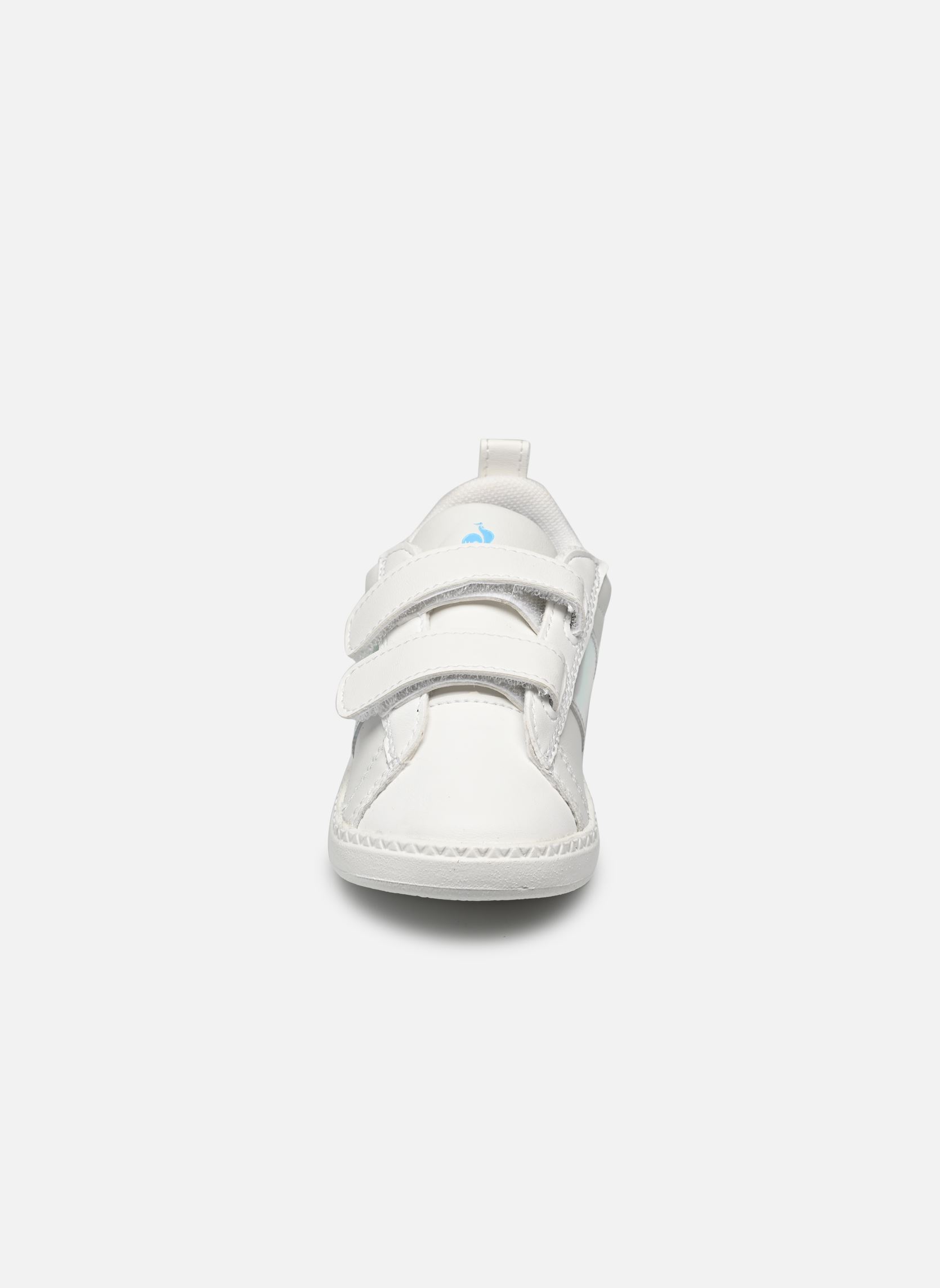 Baskets basses Courtclassic Inf Iridescent fille blanc Le Coq Sportif Baskets basses Courtclassic Inf Iridescent fille blanc OPTICAL WHITE