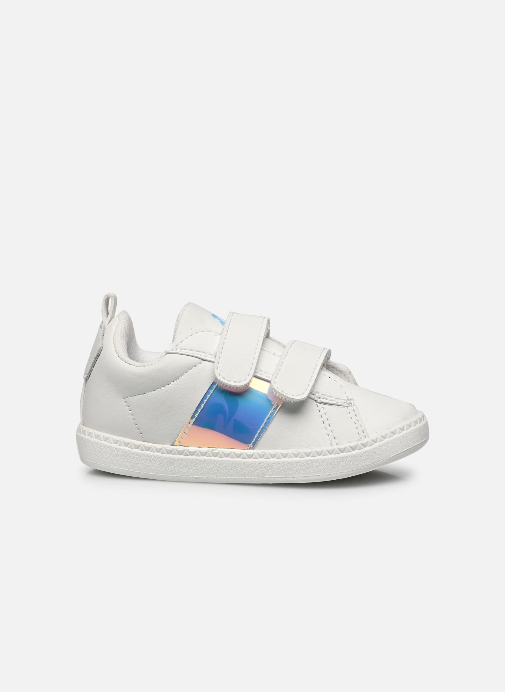 Baskets basses Courtclassic Inf Iridescent fille blanc Le Coq Sportif Baskets basses Courtclassic Inf Iridescent fille blanc OPTICAL WHITE