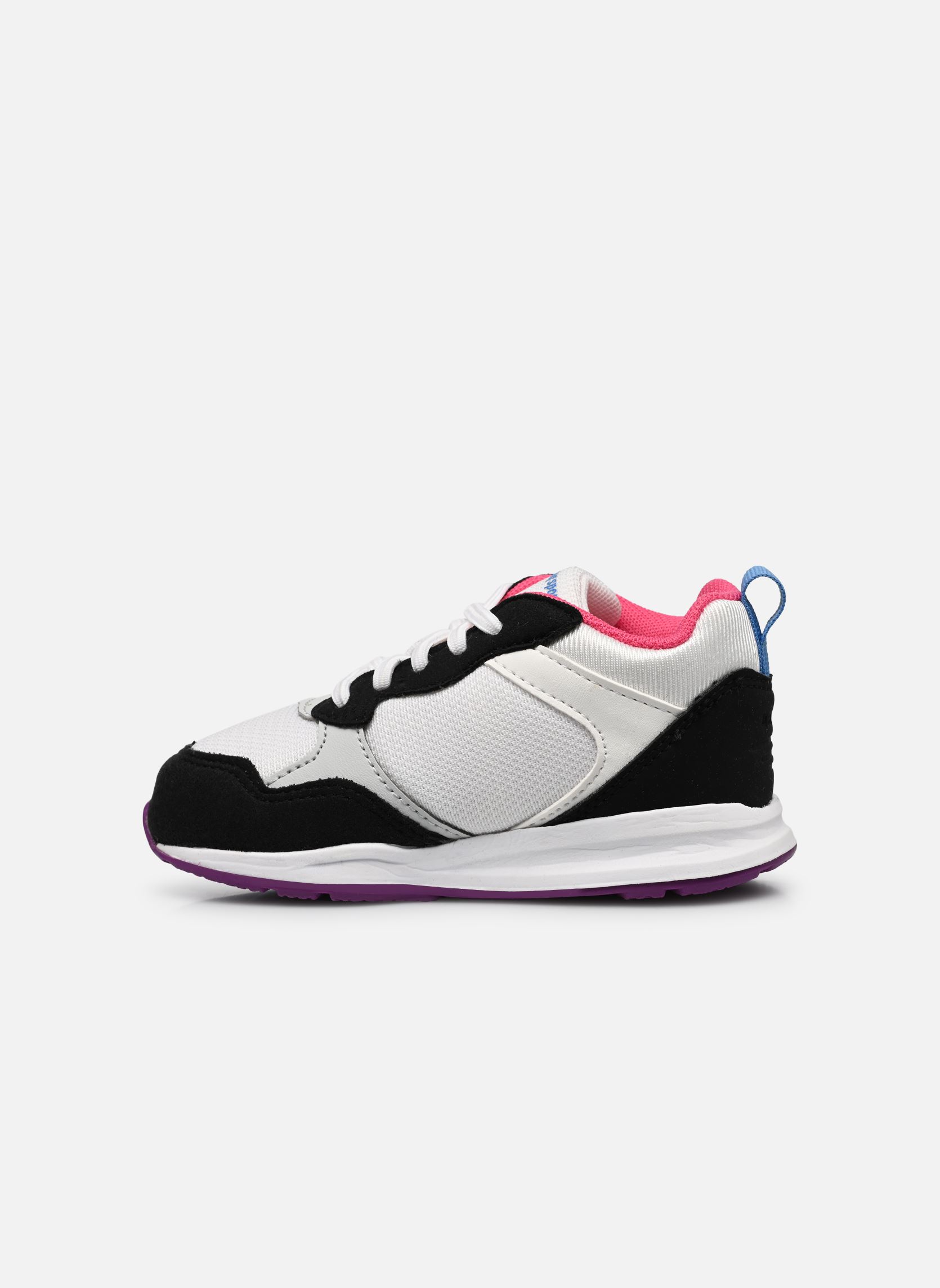 Baskets basses Lcs R500 Inf Girl fille blanc Le Coq Sportif Baskets basses Lcs R500 Inf Girl fille blanc Optical white/black