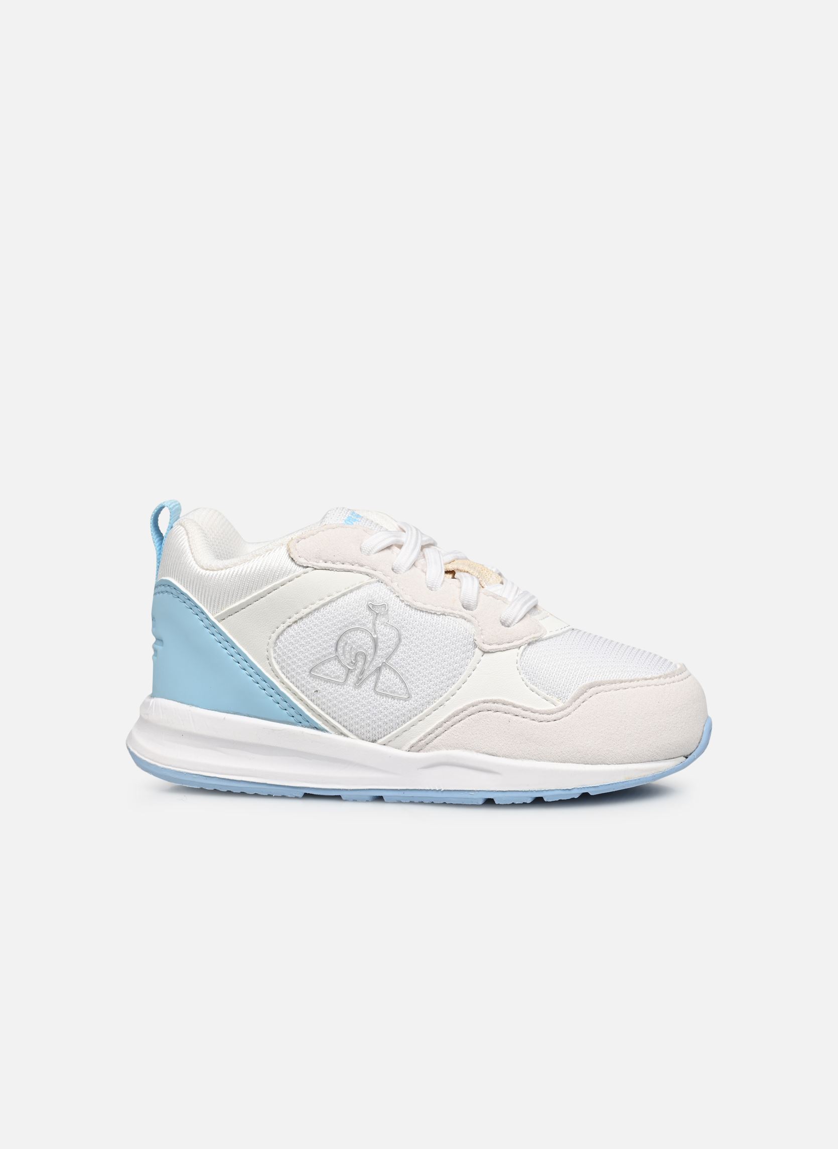 Niedrige Sneaker Lcs R500 Inf Iridescent mädchen weiß Le Coq Sportif Niedrige Sneaker Lcs R500 Inf Iridescent mädchen weiß Optical White/Vaporous Gray